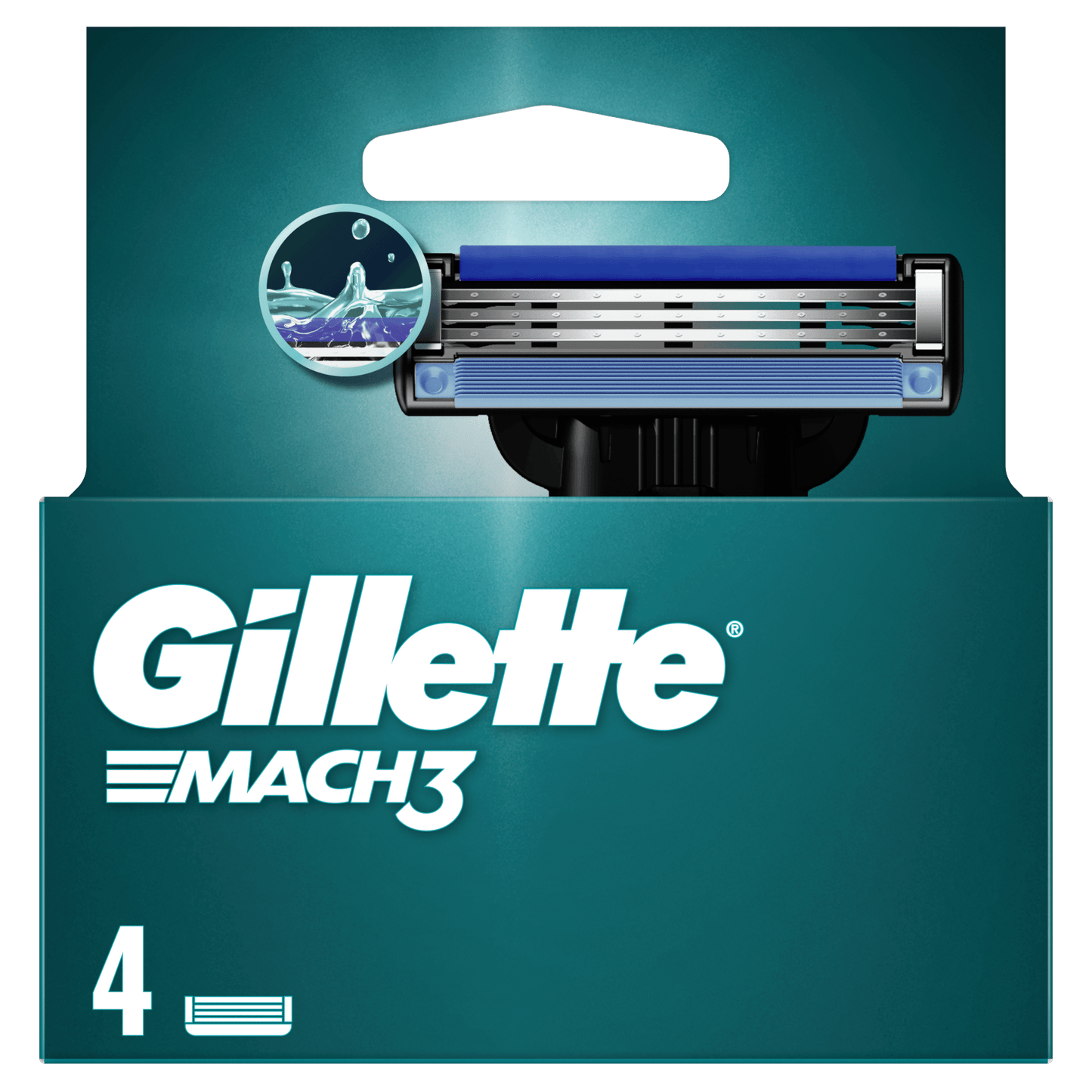 Gillette Mach3 4 Patrone – Ekonomično Pakiranje & Anti-Iritacija Lubrastrip