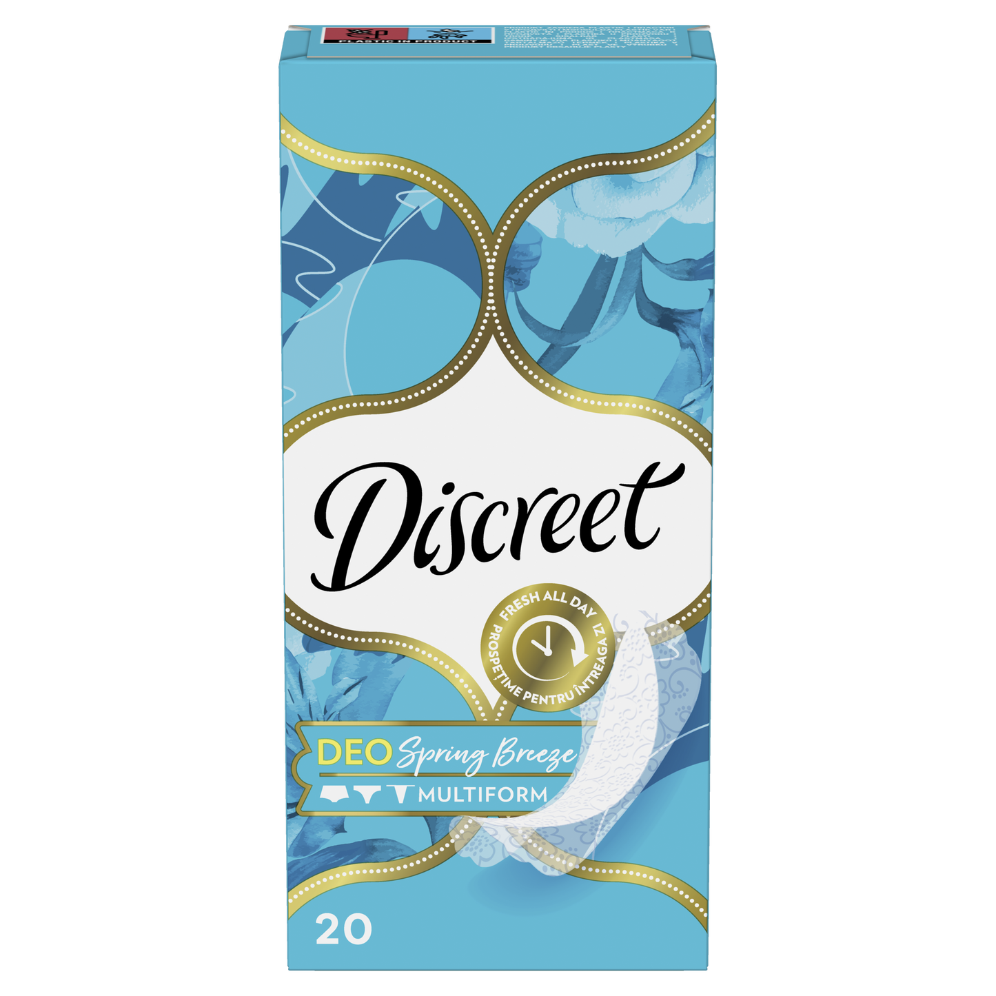 Discreet dnevni ulošci Deo Ocean Breeze – 20 kom