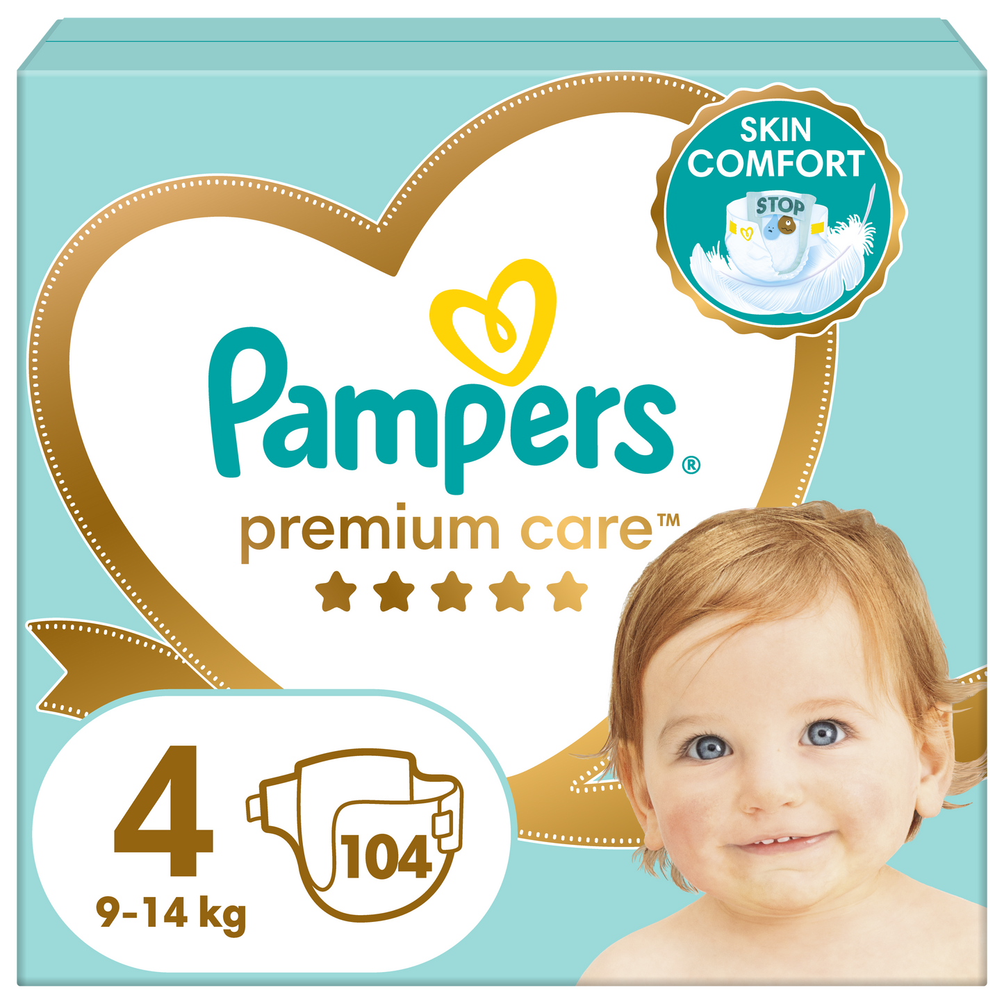 Pampers Premium Care pelene Mega Box Vel. 4 (Maxi) – 104 kom