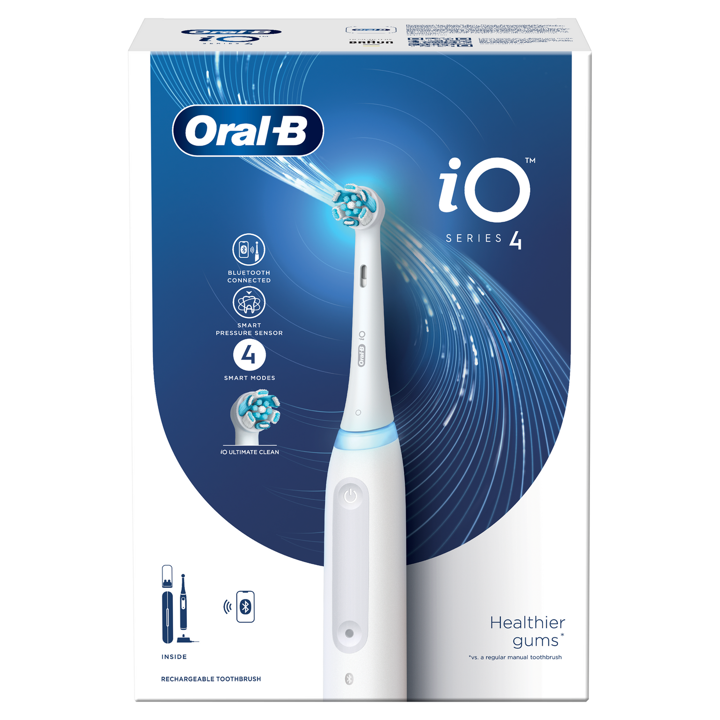 Oral B električna četkica za zube iO Series 4 White – elegantan dizajn i performanse