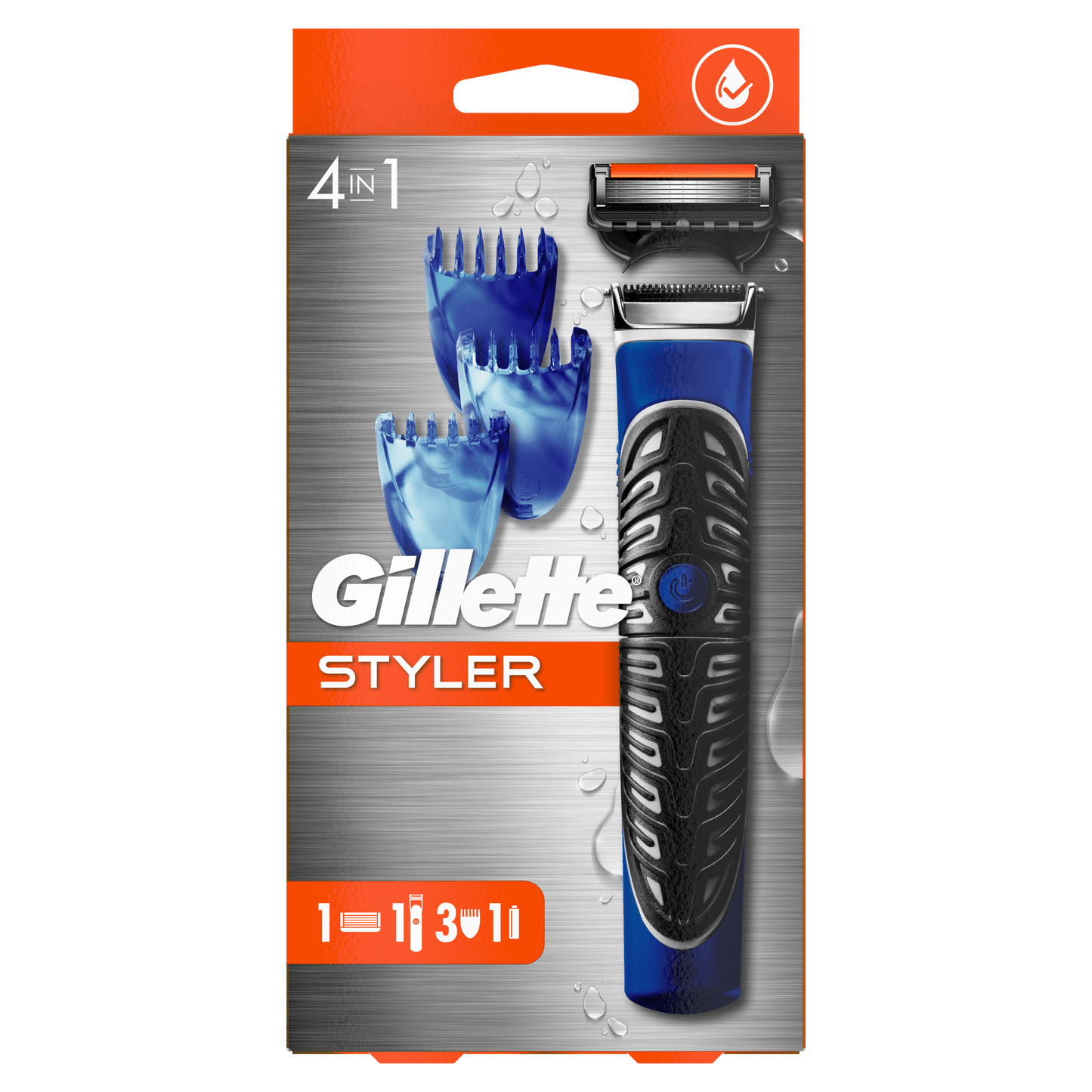 Gillette Fusion ProGlide Styler 3-u-1 trimer i brijač za bradu