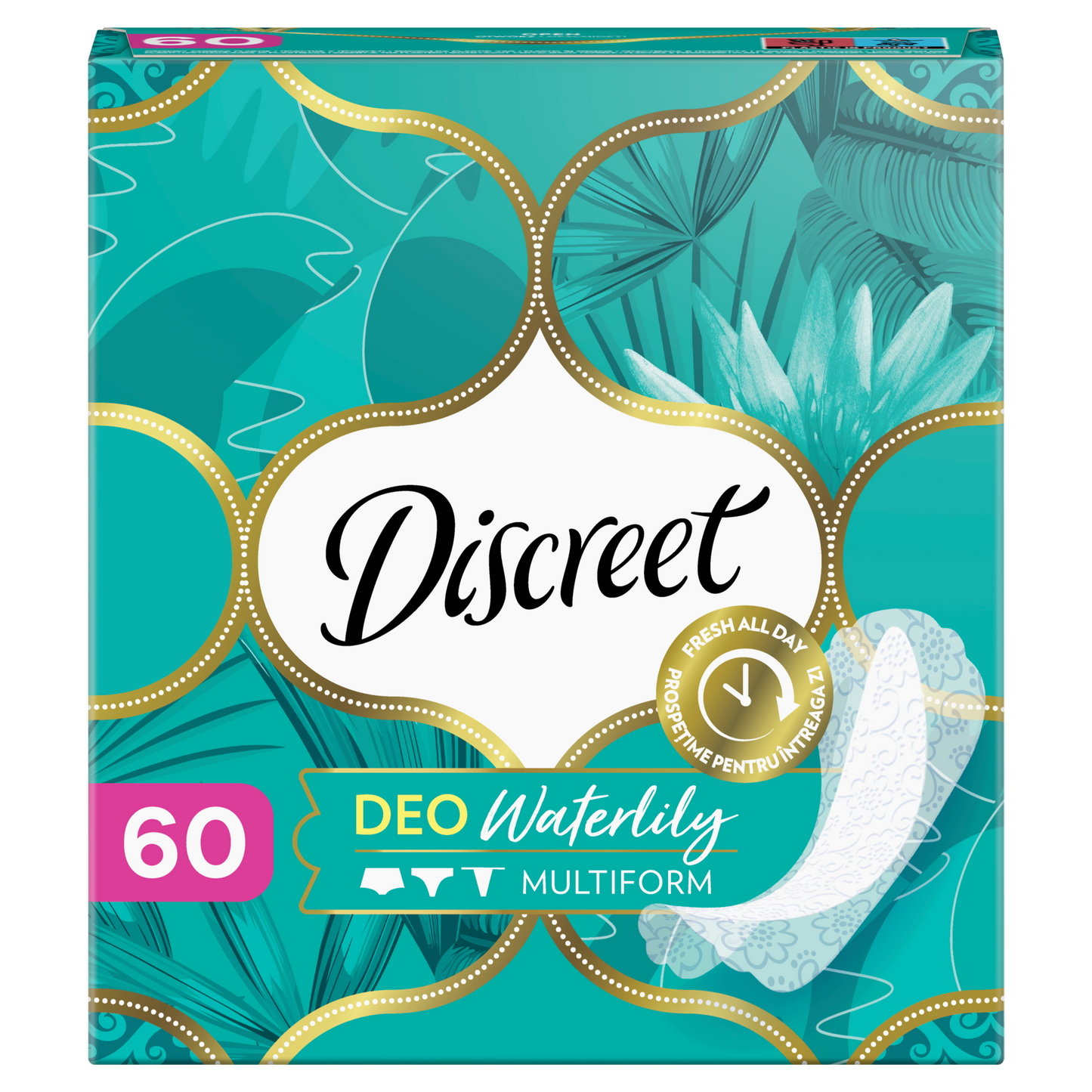 Discreet dnevni ulošci Deo Water Lily – 60 kom