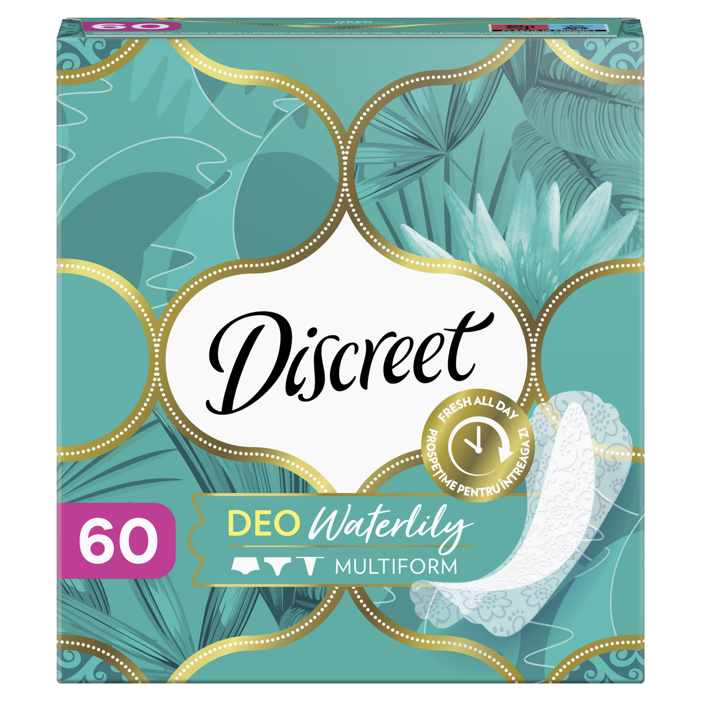 Discreet dnevni ulošci Deo Water Lily – 60 kom