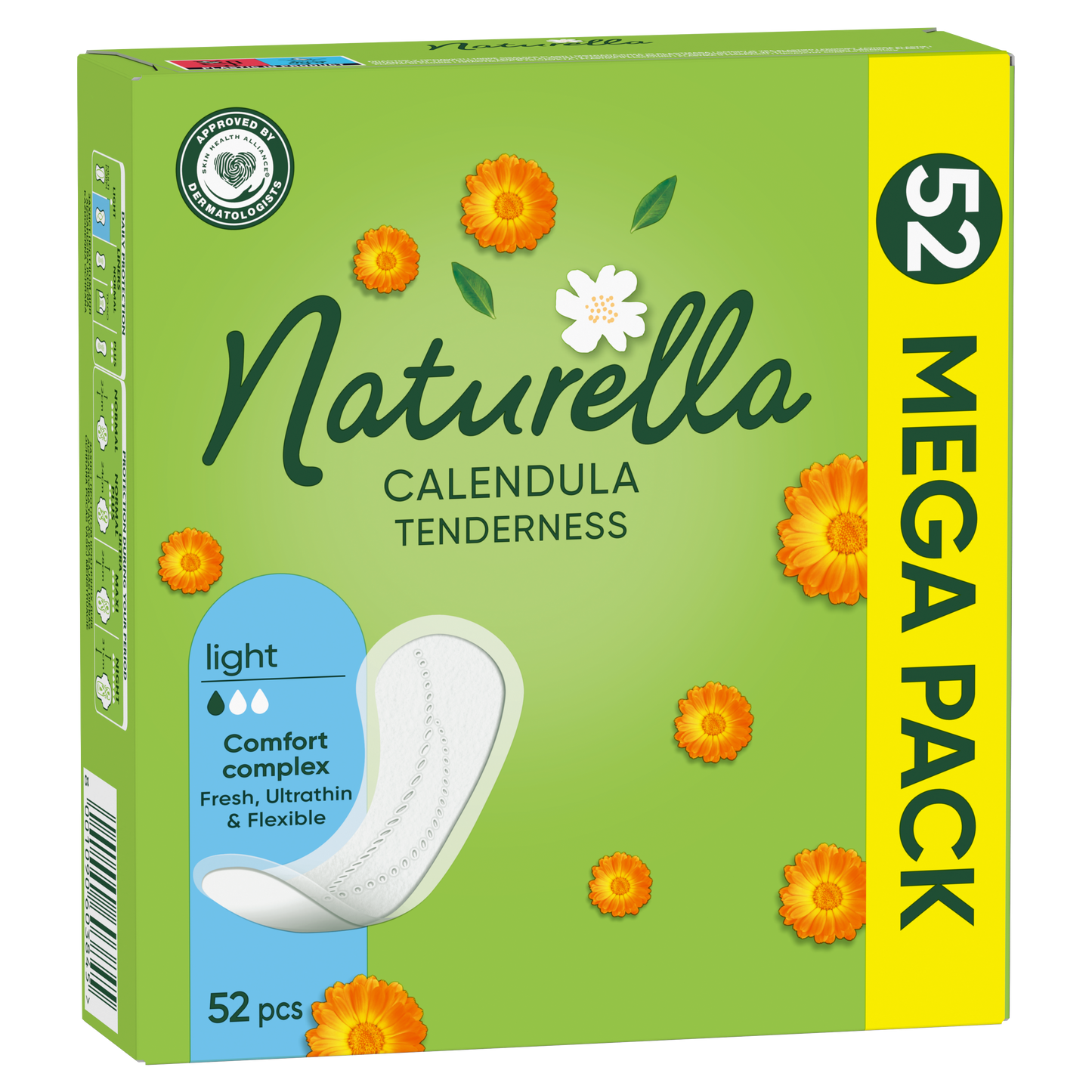 Naturella dnevni ulošci Kalendula – 52 kom