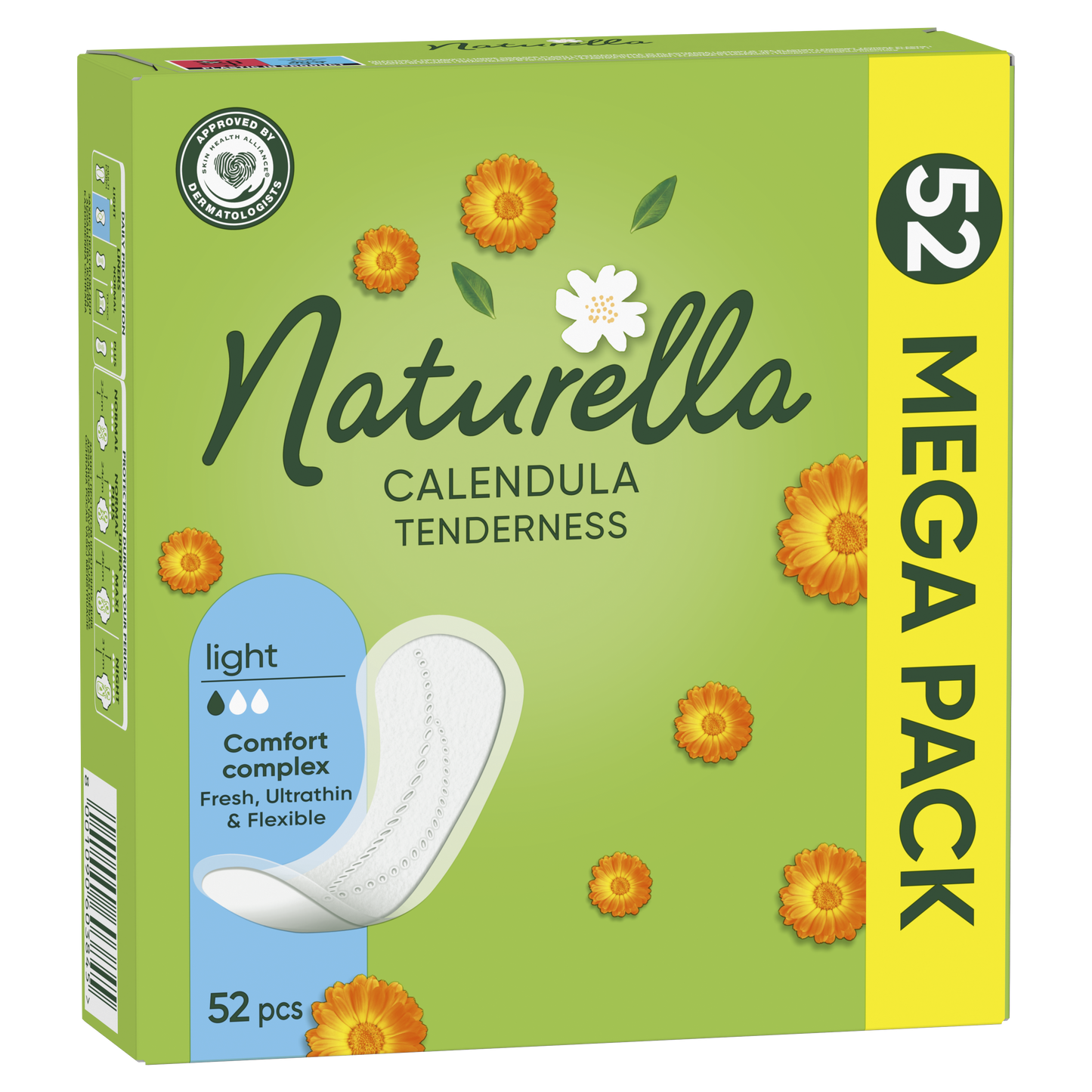 Naturella dnevni ulošci Kalendula – 52 kom