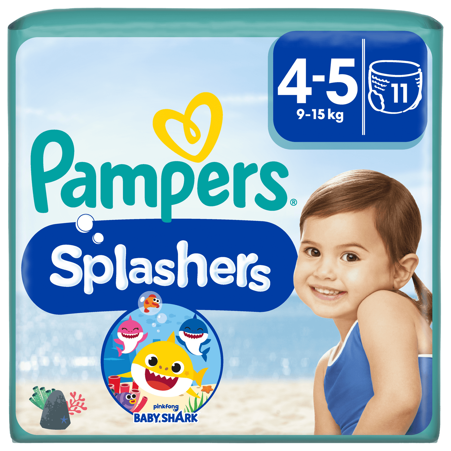 Pampers Splashers pelene za plivanje Vel. 4 (Maxi) – 8 kom