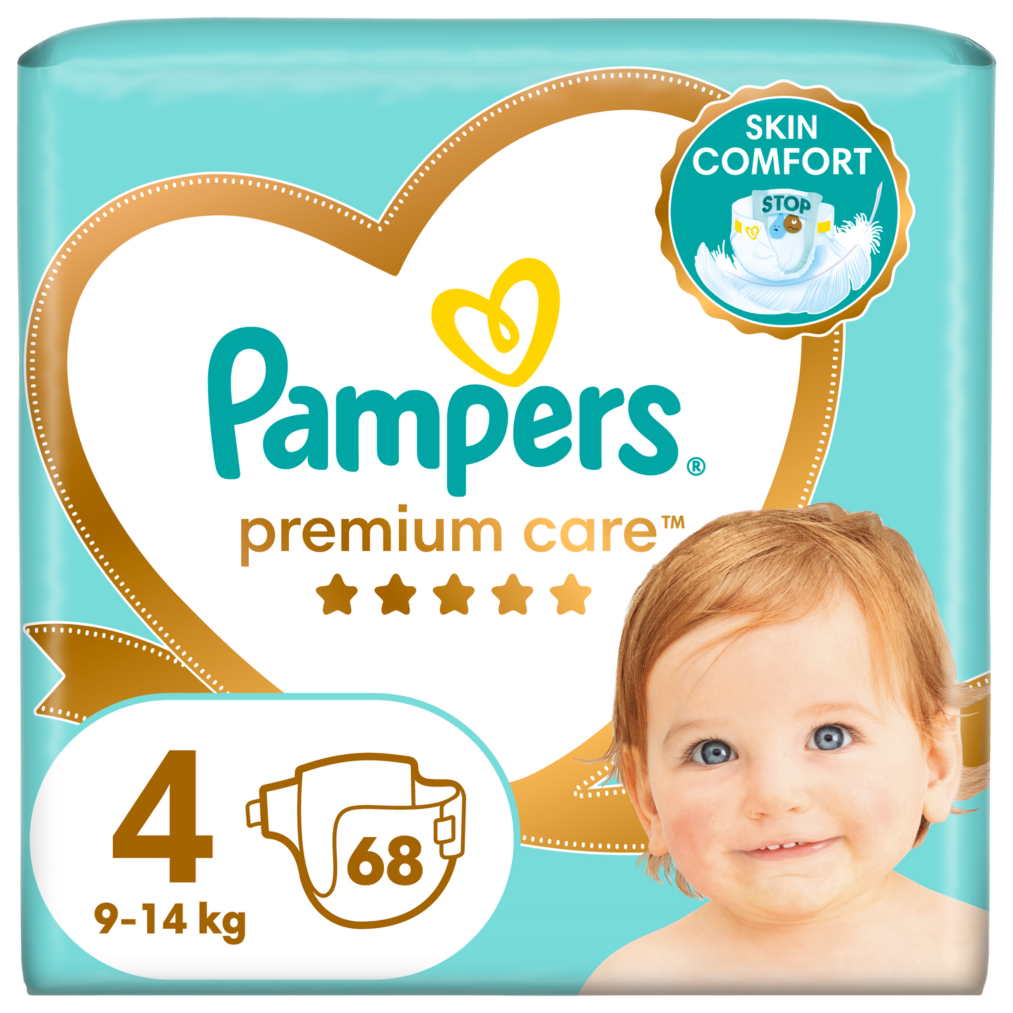 Pampers Premium Care pelene Jumbo Pack Vel. 4 (Maxi) – 68 kom
