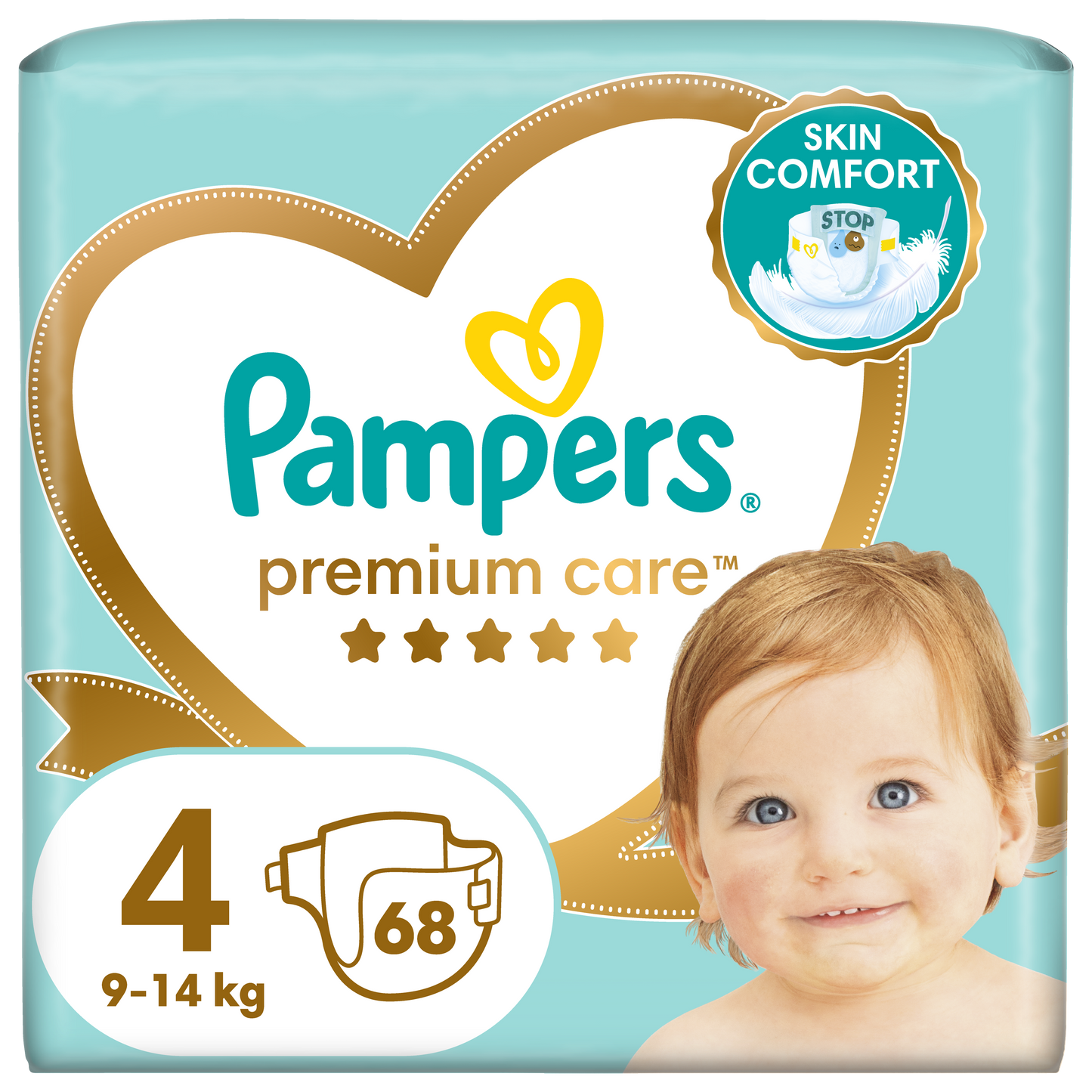Pampers Premium Care pelene Jumbo Pack Vel. 4 (Maxi) – 68 kom