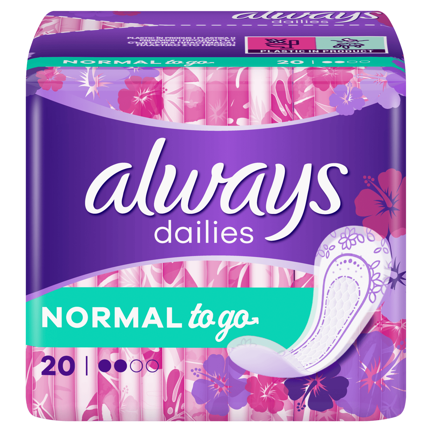 Always dnevni ulošci Normal – 20 kom