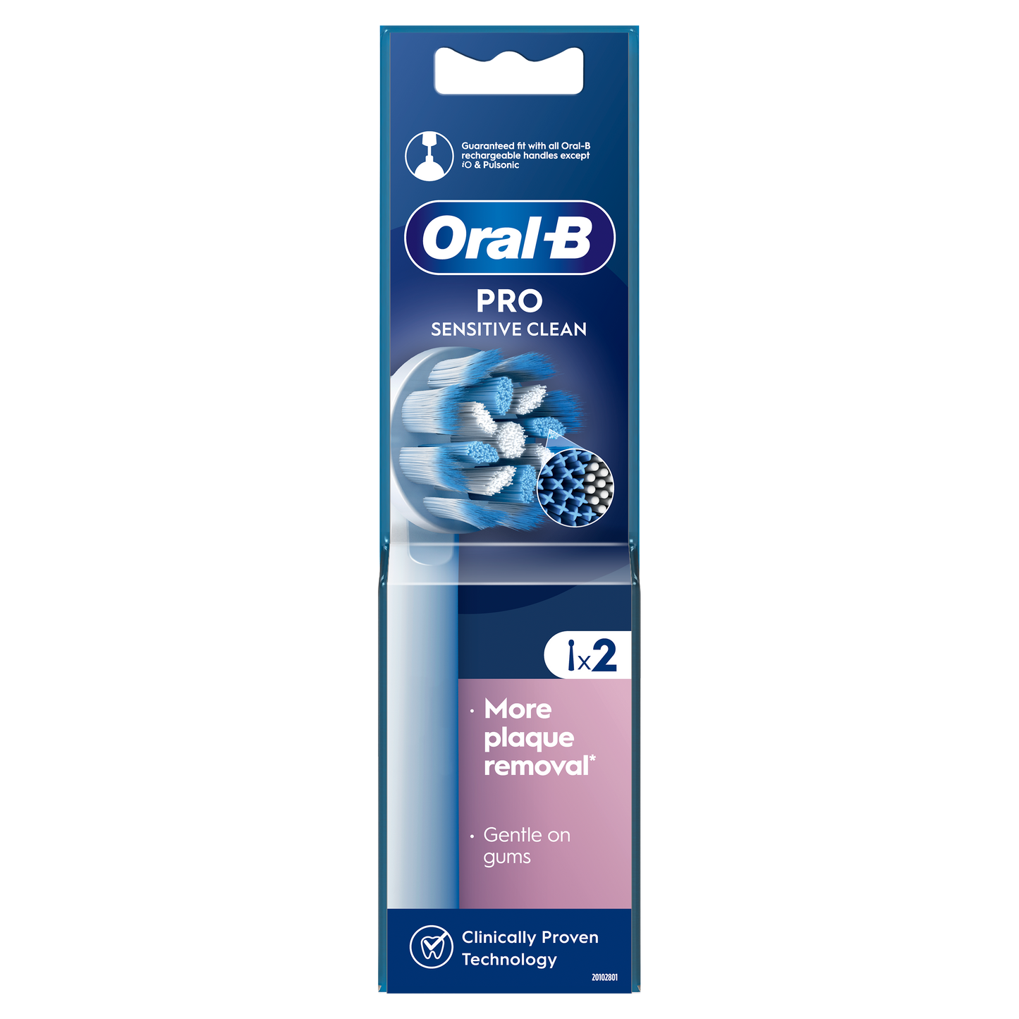 Oral B zamjenska glava za četkicu FL Soft EB60 Sensi Ultra Thin – paket od 2 komada