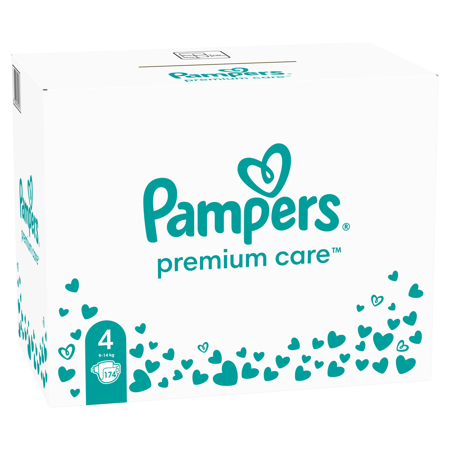 Pampers Premium Care Pelene Vel. 4 (Maxi) – 174 kom
