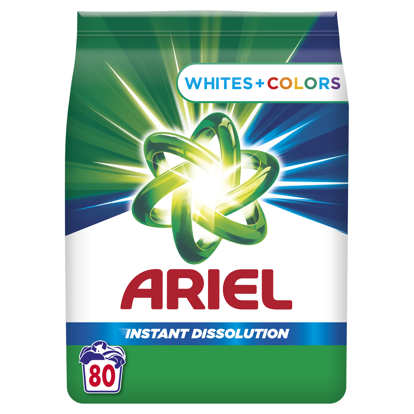 Ariel praškasti deterdžent White & Color – 80 pranja, 6 kg