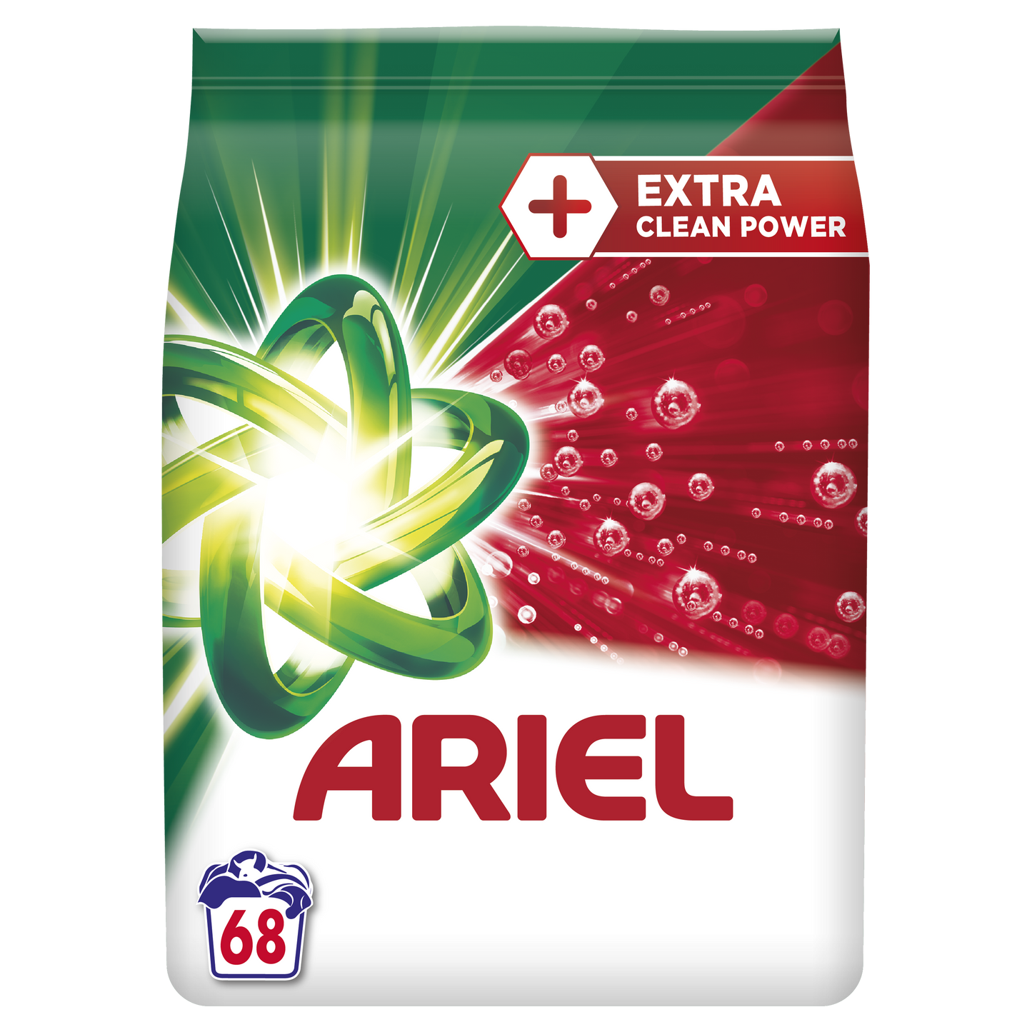 Ariel praškasti deterdžent Extra Clean – 68 pranja, 5,1 kg