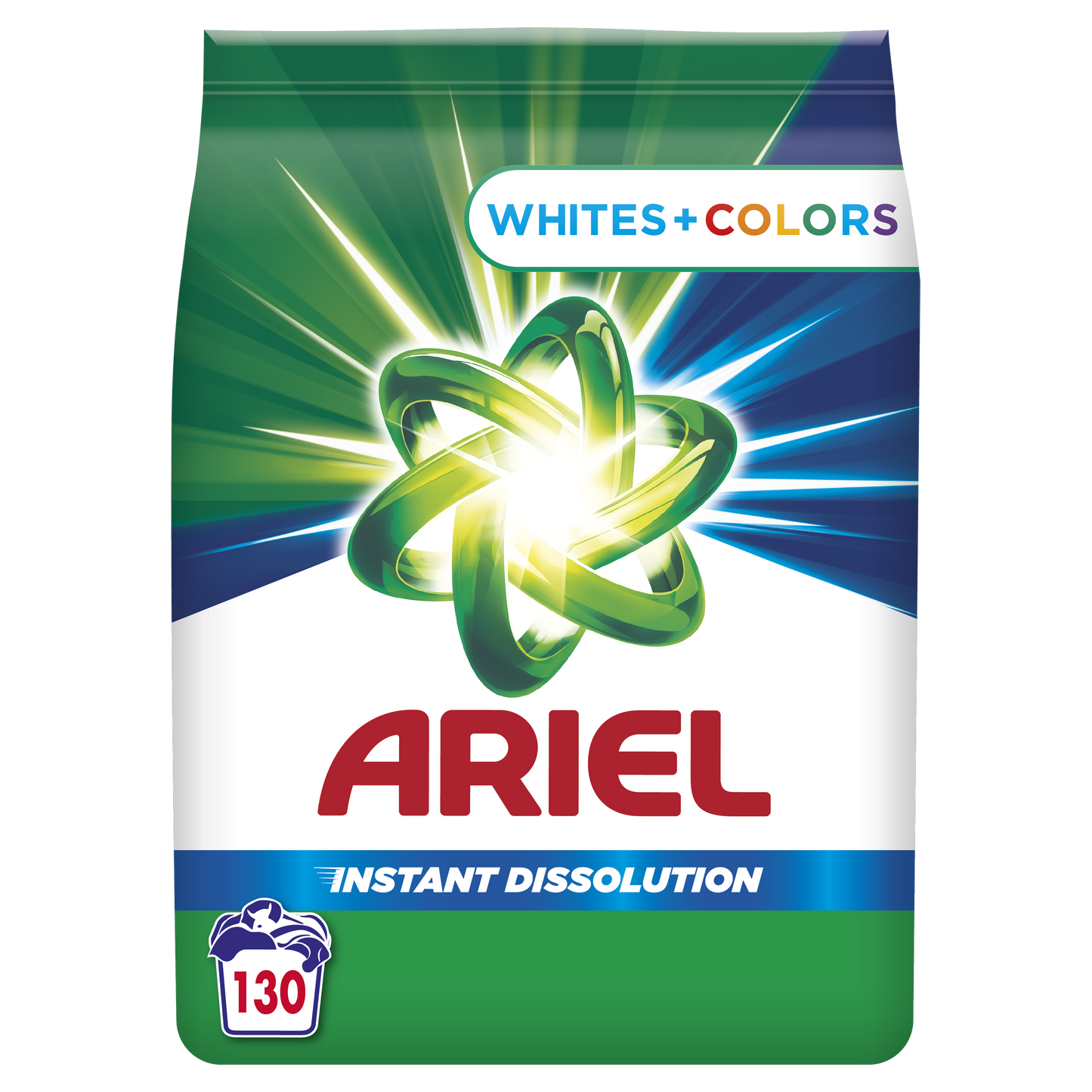 Ariel praškasti deterdžent White & Color – 130 pranja, 9,75 kg