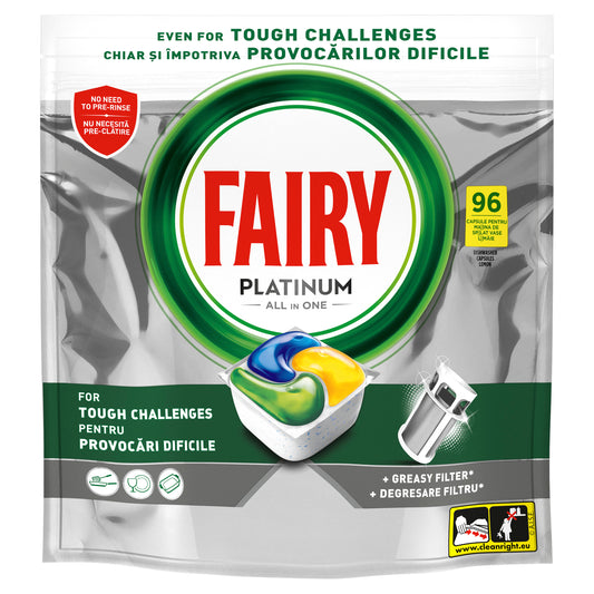 Fairy Platinum tablete za perilicu posuđa – 96 komada