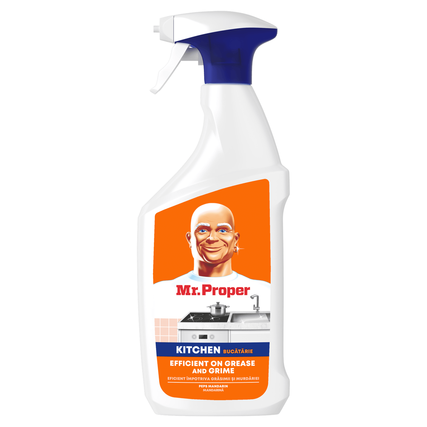 Mr. Proper Orange Kitchen Deep Clean sprej – 800 ml