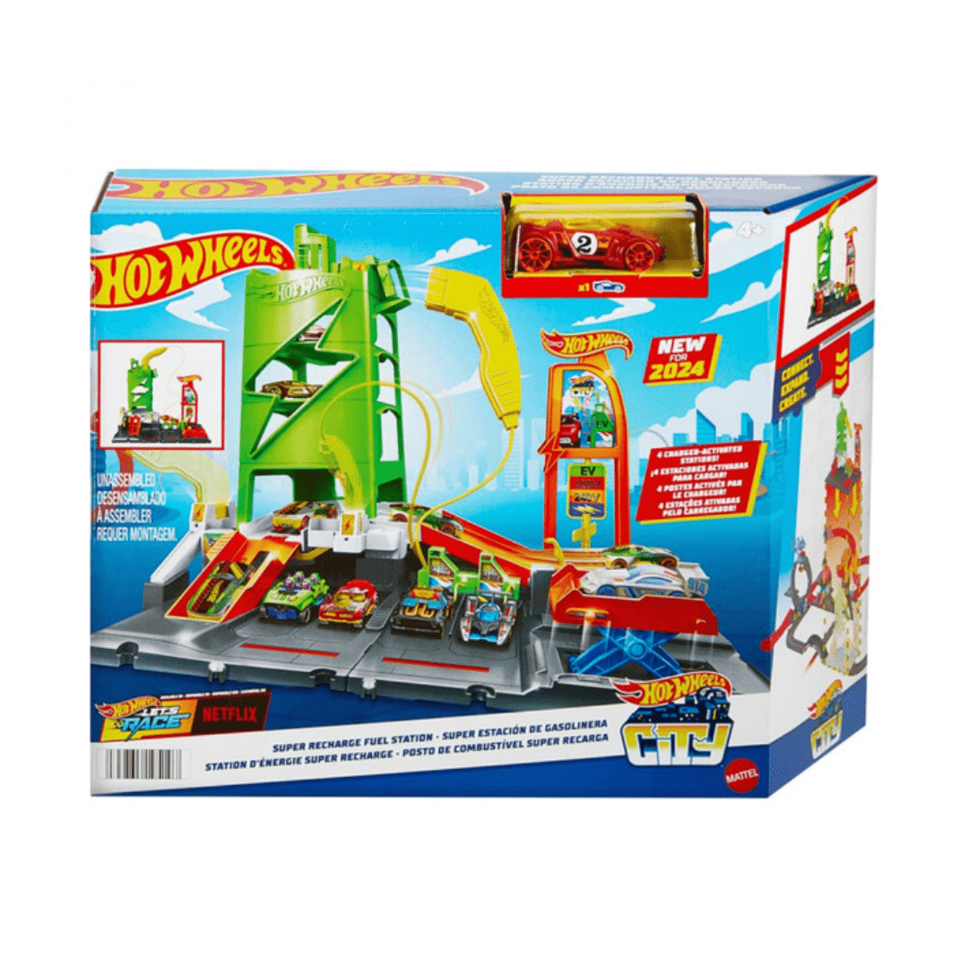 Hot Wheels City Super Recharge Fuel Station – benzinska stanica za autiće