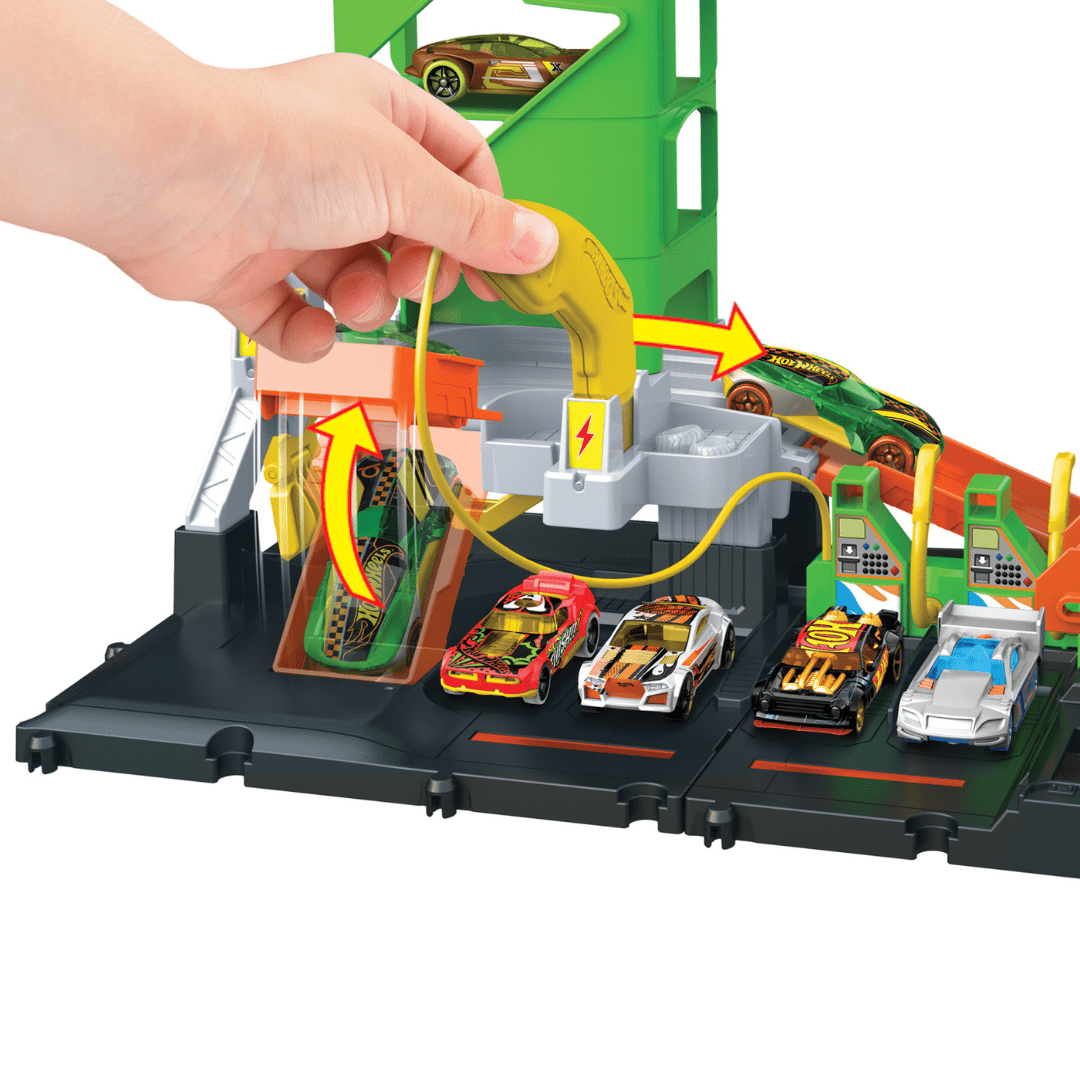 Hot Wheels City Super Recharge Fuel Station – benzinska stanica za autiće