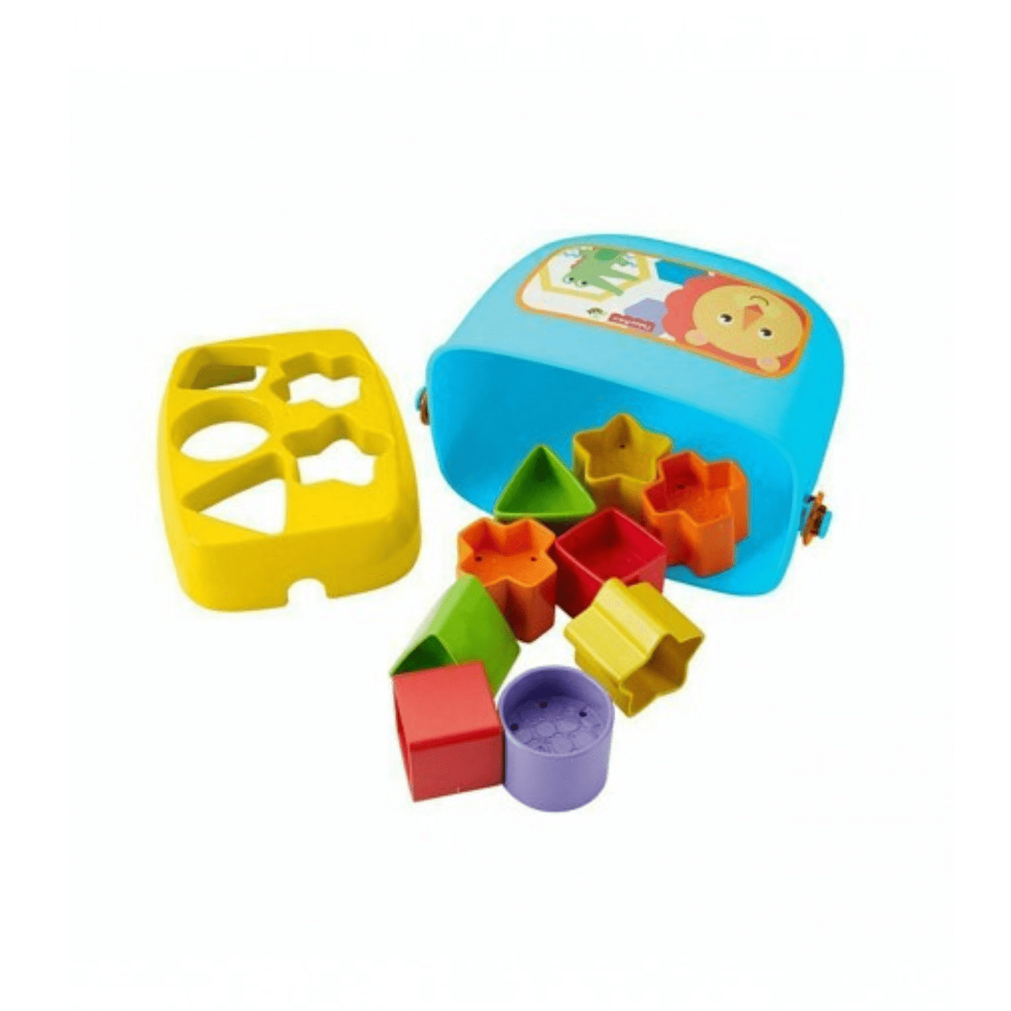 Fisher-Price Baby’s First Blocks – Edukativne kocke za bebe 6m+ za slaganje i razvrstavanje oblika
