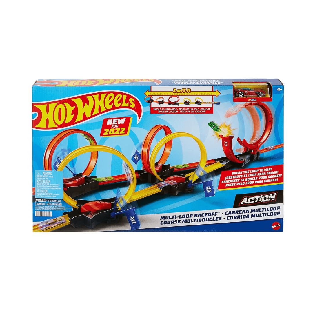 Hot Wheels Multi-Loop Raceoff – Staza s više petlji za spektakularne utrke