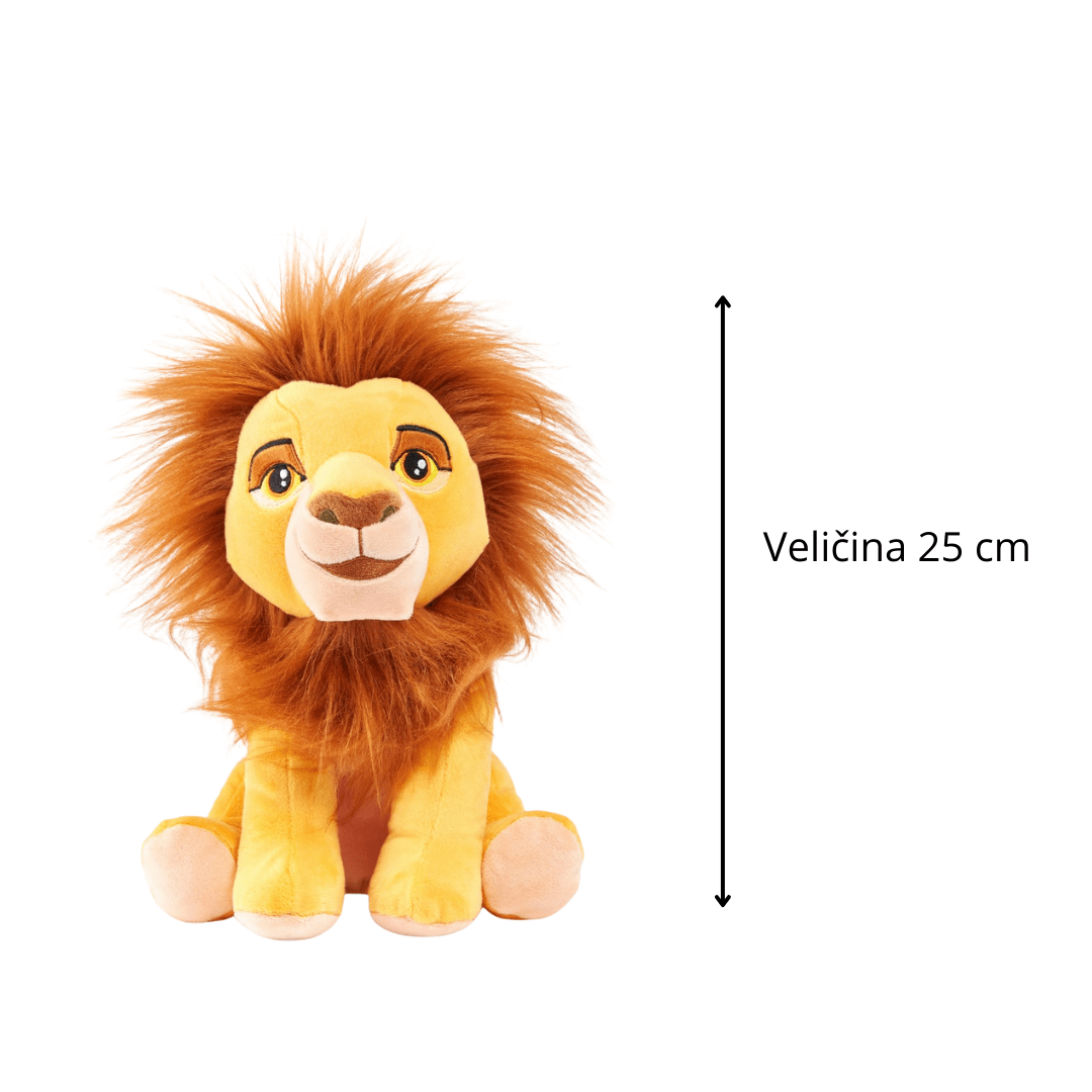 Plišani Lav – Simba iz Kralja Lavova | Mekana igračka za djecu 25 cm