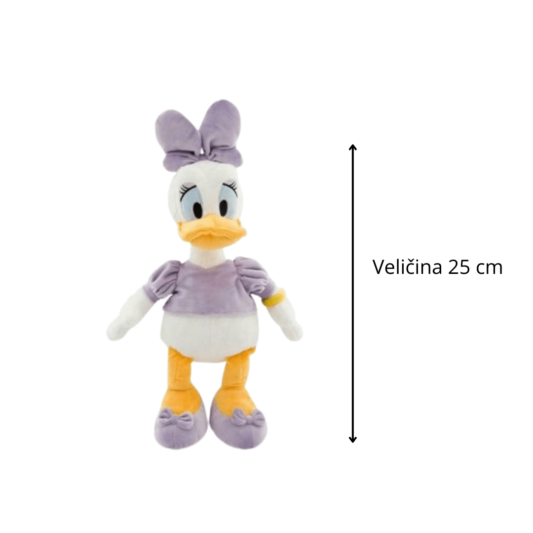 Plišana Daisy Duck 25 cm – Disney Vlatka mekana igračka
