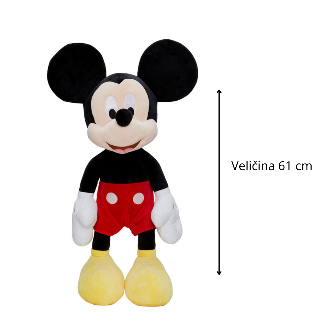 Plišana igračka Mickey Mouse 61 cm – Disney klasik