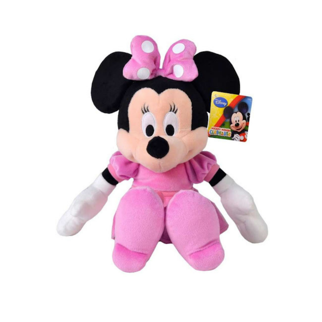 Plišana Minnie Mouse 35 cm – Disney igračka u rozoj haljinici