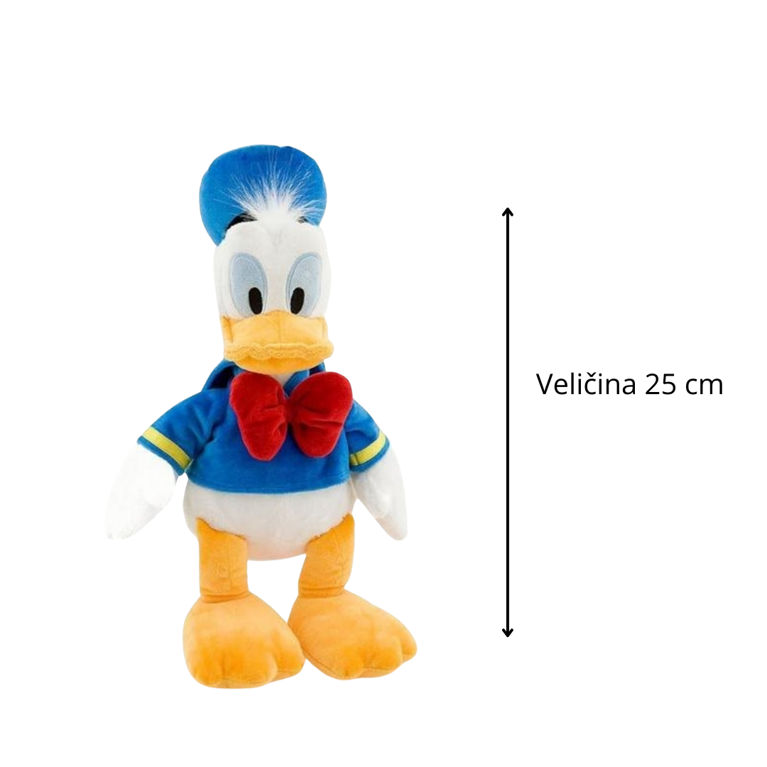 Plišana igračka Donald Duck 25 cm – Disney Paško patak iz Mickey Mouse serijala