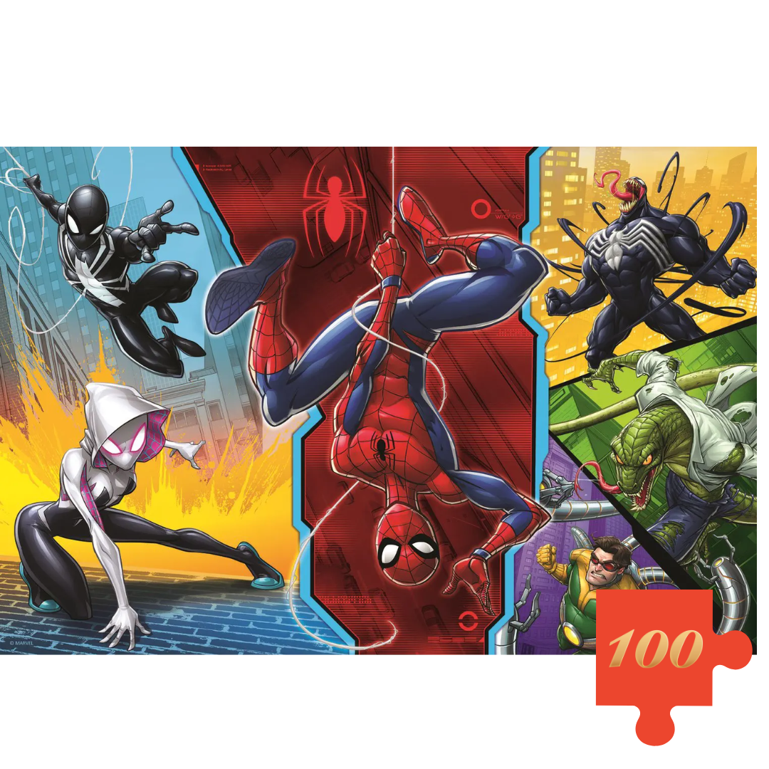 Trefl Puzzle Marvel Spider-Man 100 dijelova – slagalica za djecu 5+