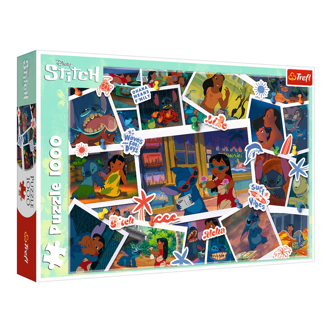 Trefl Puzzle Disney Stitch 1000 dijelova – Lilo & Stitch slagalica za odrasle i tinejdžere