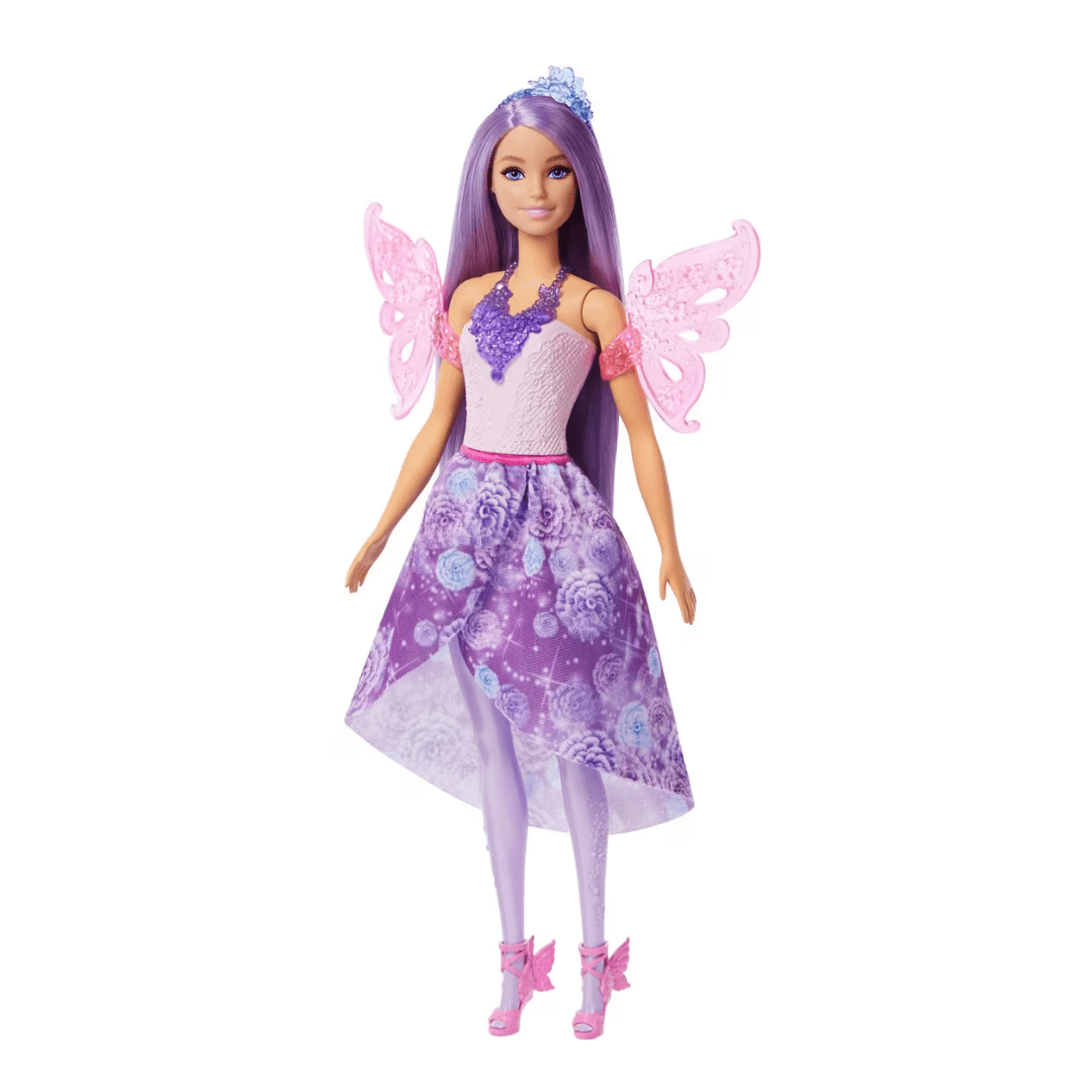 Barbie Vila i Sirena – Magični Set s Krilima, Repom i Dodacima, 10+ Kombinacija