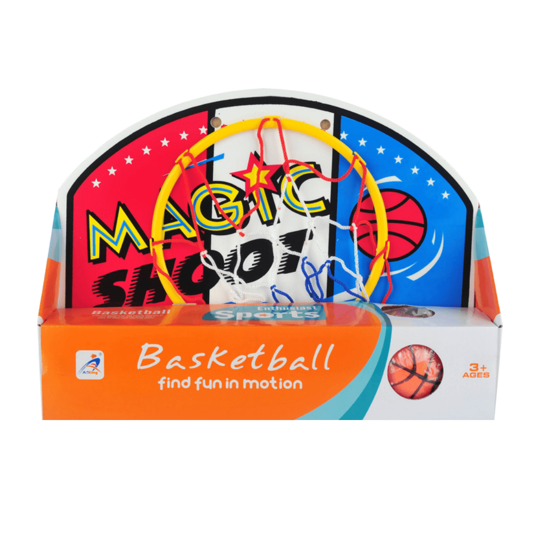 Magic Shoot mini košarka – tabla s obručem i mrežicom za djecu (3+)