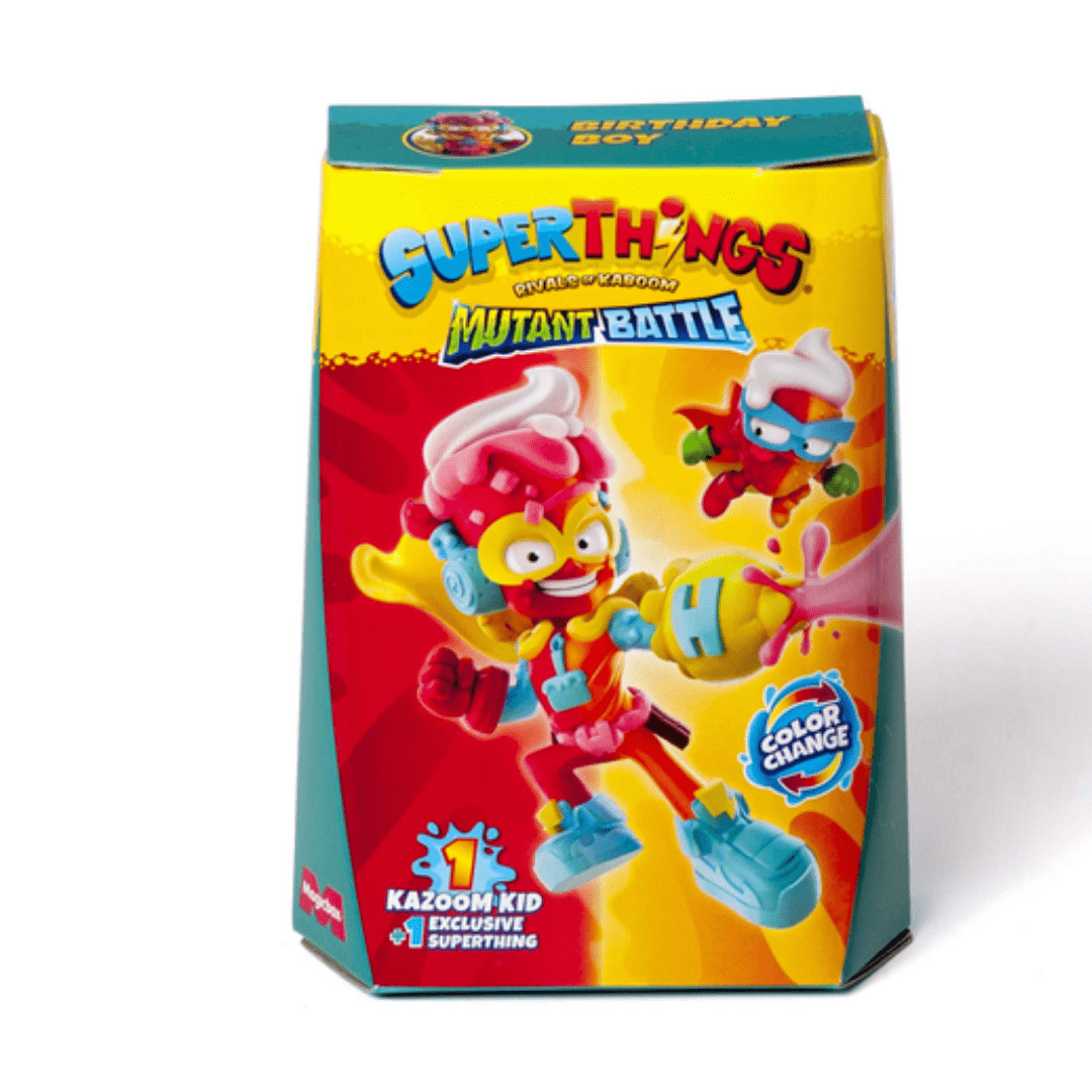 SuperThings Mutant Battle Kazoom Kid – 1 Kazoom Kid + 1 ekskluzivna figurica (Mijenja boju, 3+)