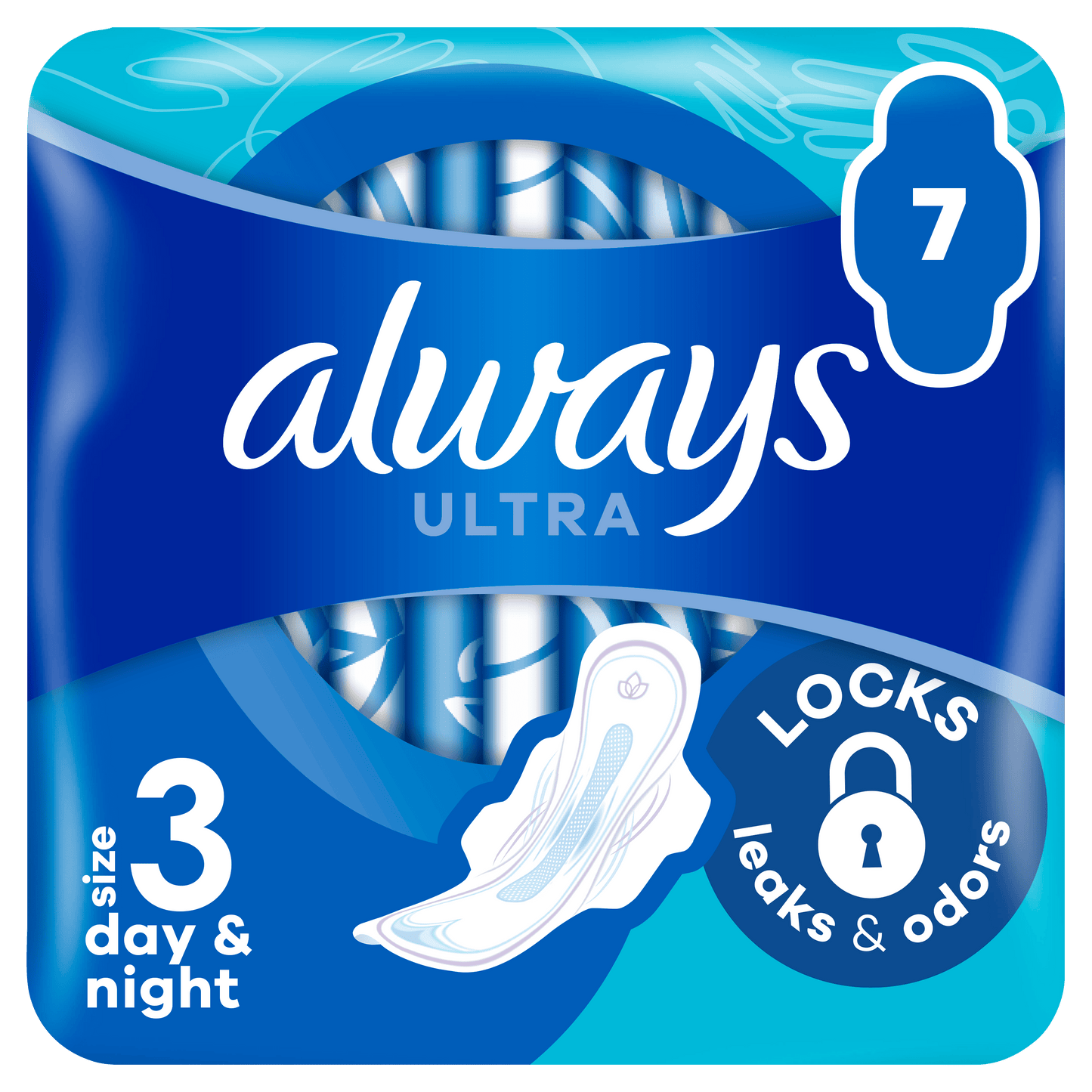Always Ultra Night higijenski ulošci Vel. 3 – 7 kom