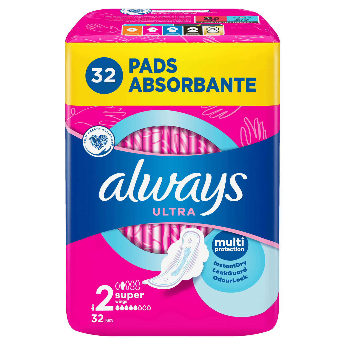 Always Ultra Super Quatro higijenski ulošci – 32 kom