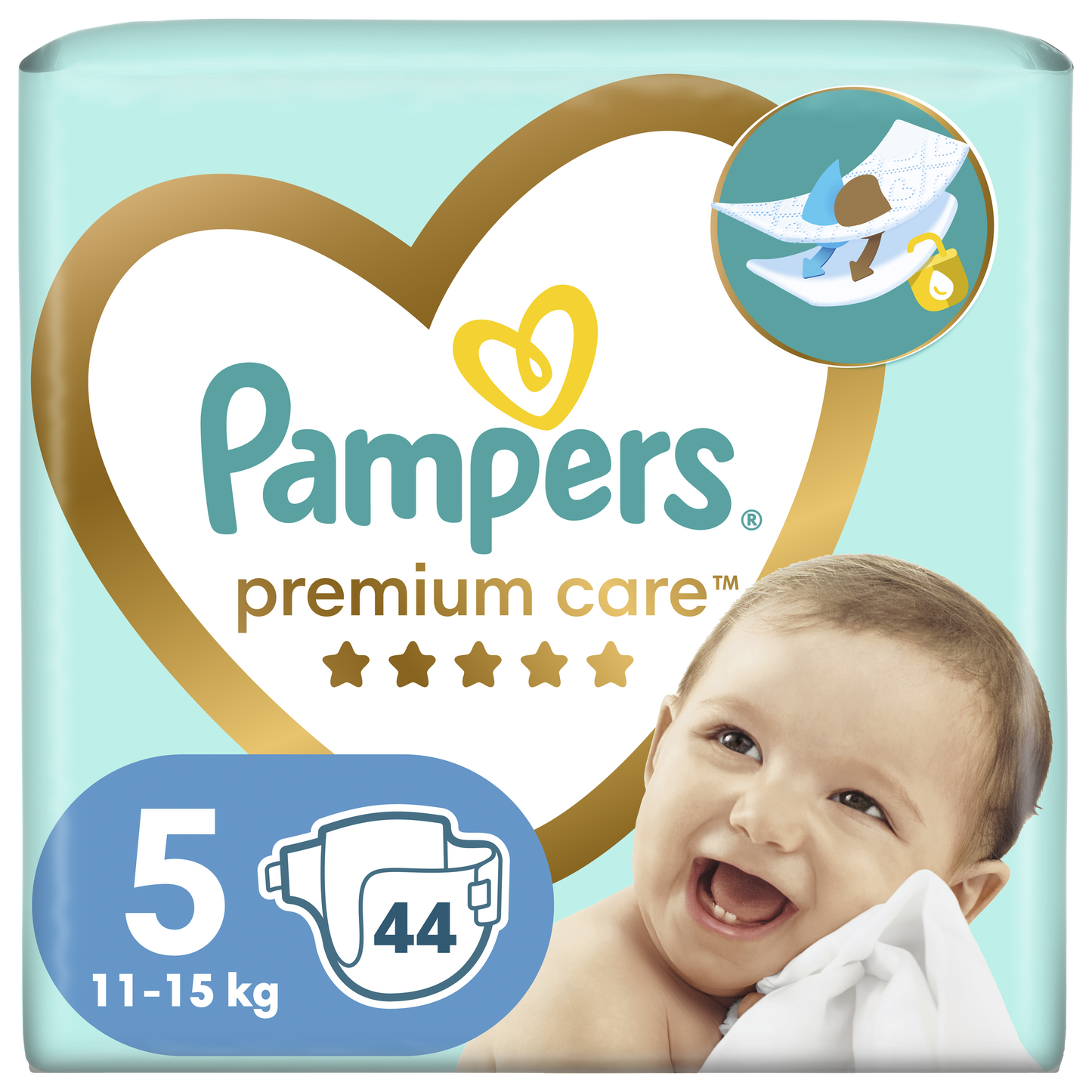 Pampers Premium Care pelene Veliko pakovanje Vel. 5 (Junior) – 44 kom