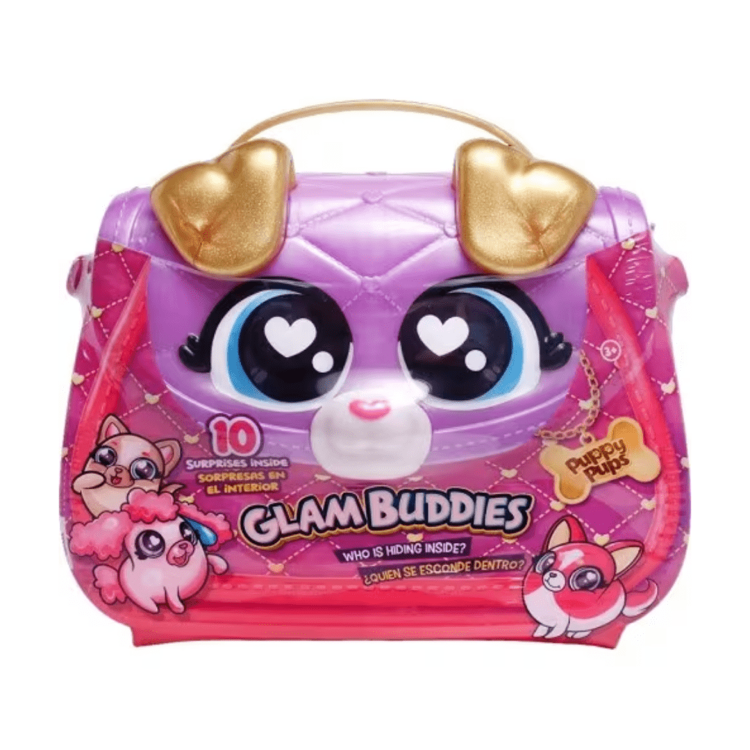 GLAM BUDDIES torbica s plišanim psićem – 10 iznenađenja (3+)