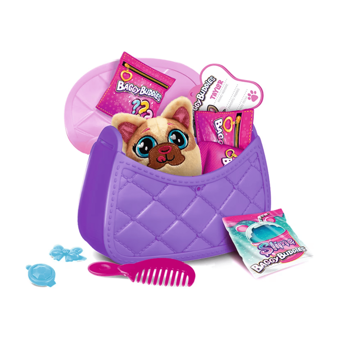 GLAM BUDDIES torbica s plišanim psićem – 10 iznenađenja (3+)
