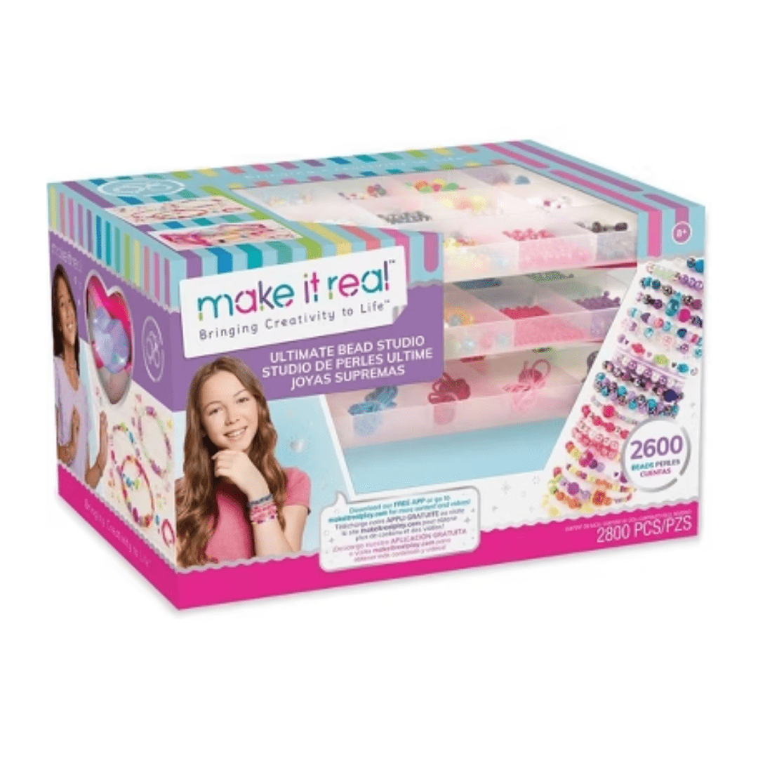 Make It Real Ultimate Bead Studio – studio za izradu nakita, 2600 perlica (8+)