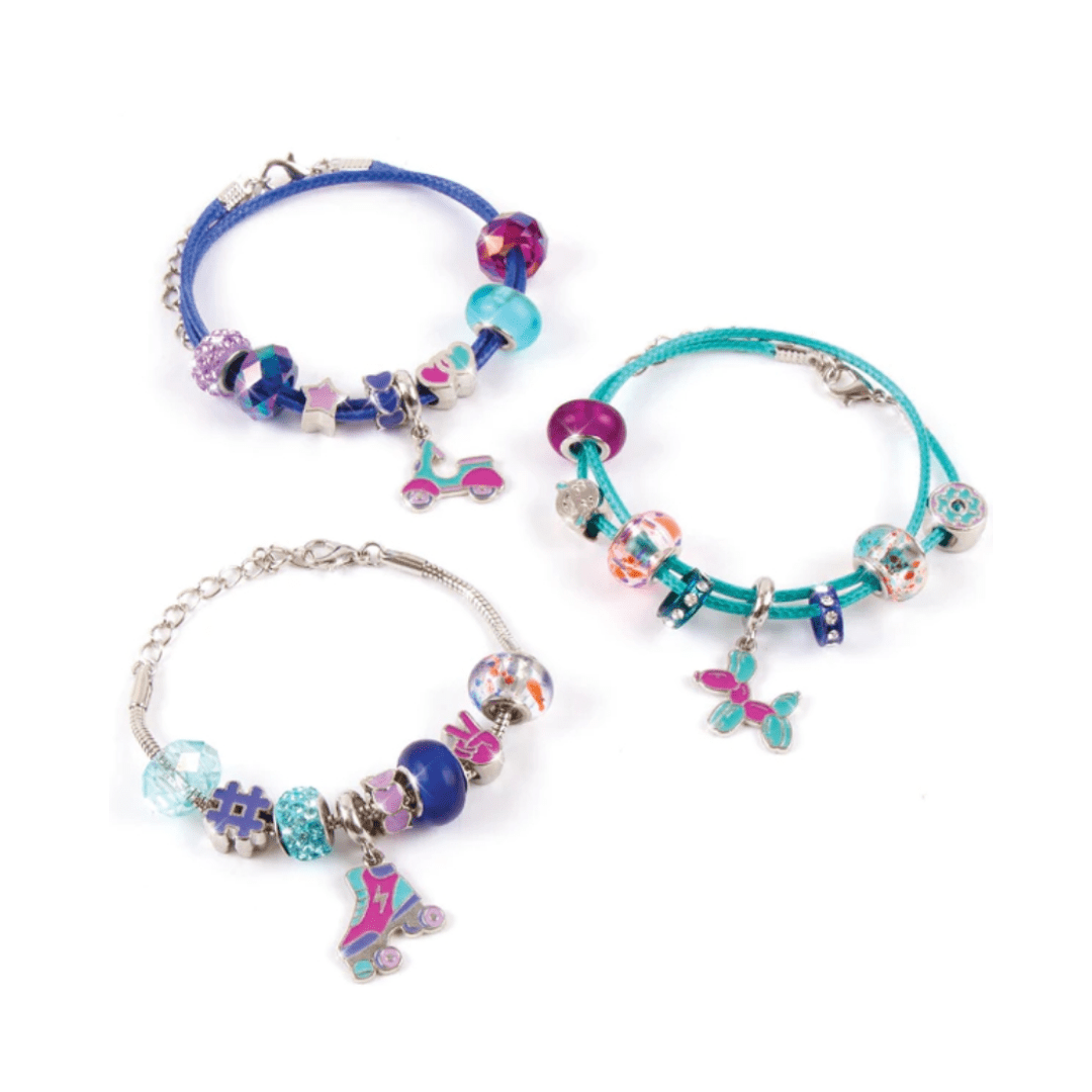 Make It Real – Halo Charms narukvice “True Blue” (28 dijelova) – izradi 3 narukvice