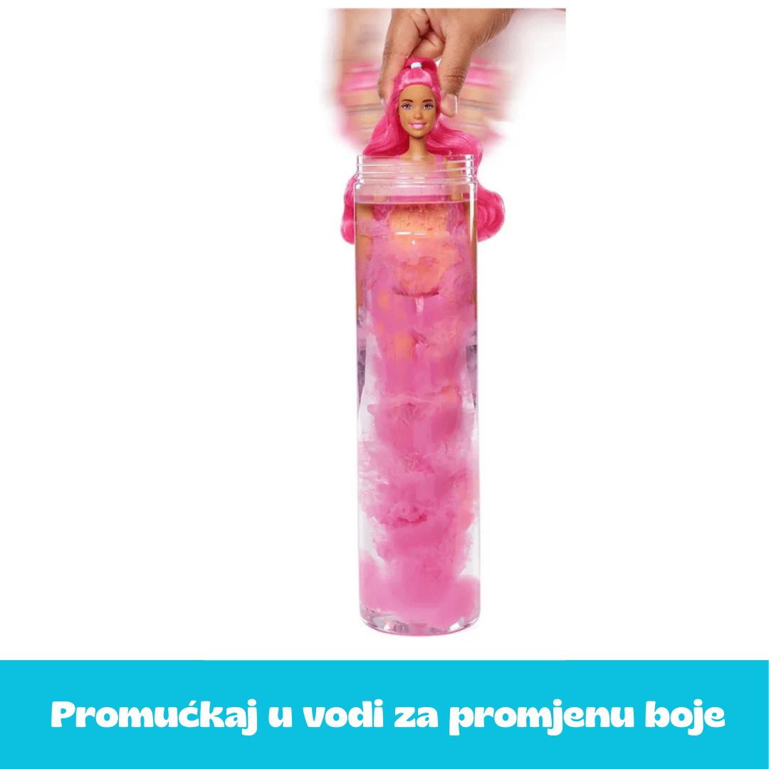 Barbie Color Reveal lutka morska sirena – 6 iznenađenja za otkrivanje boje | Igračka za djecu 3+