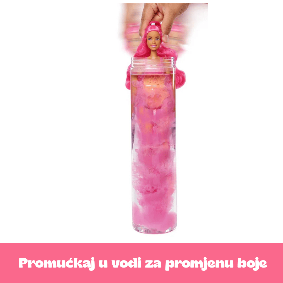 Barbie Color Reveal Lutka – 6 Iznenađenja u Pink Setu za Djecu 3+