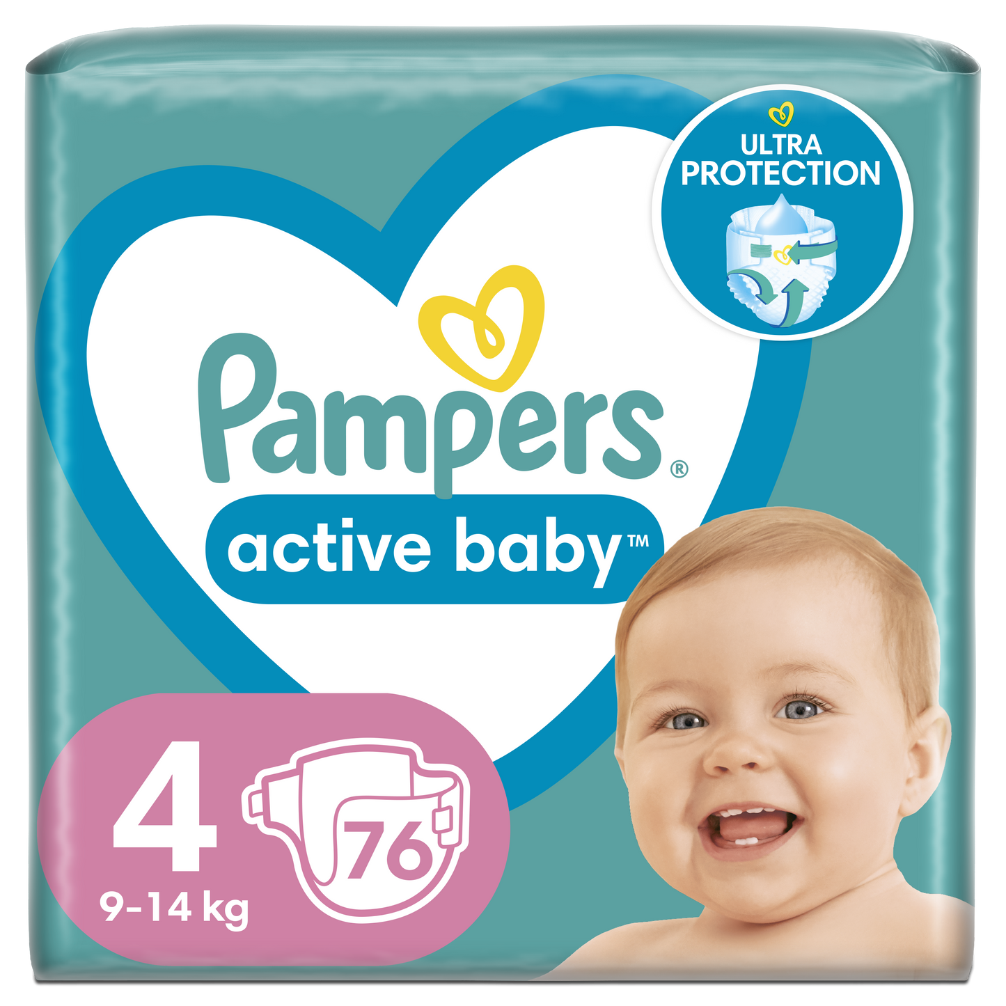 Pampers pelene Giga Pack Vel. 4 (Maxi) – 76 kom