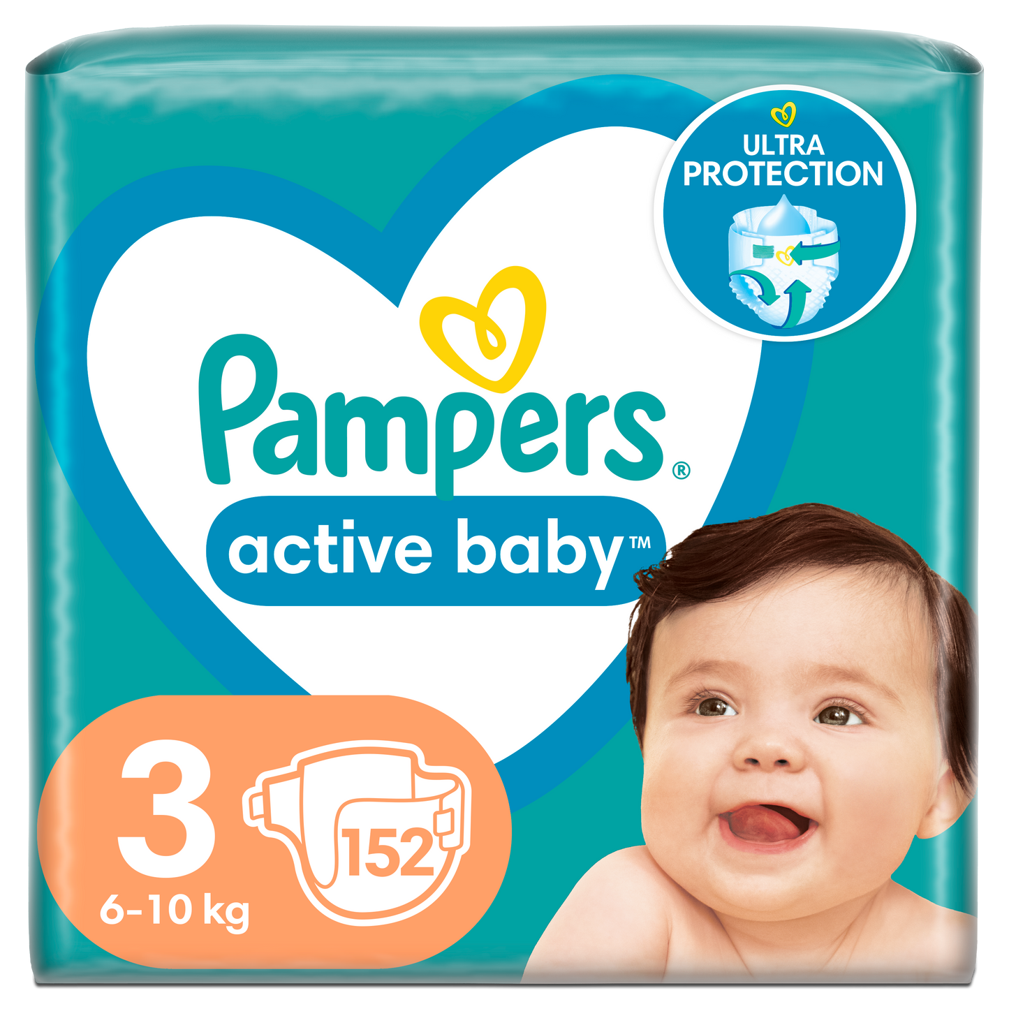 Pampers pelene Mega Box Vel. 3 (Midi) – 152 kom