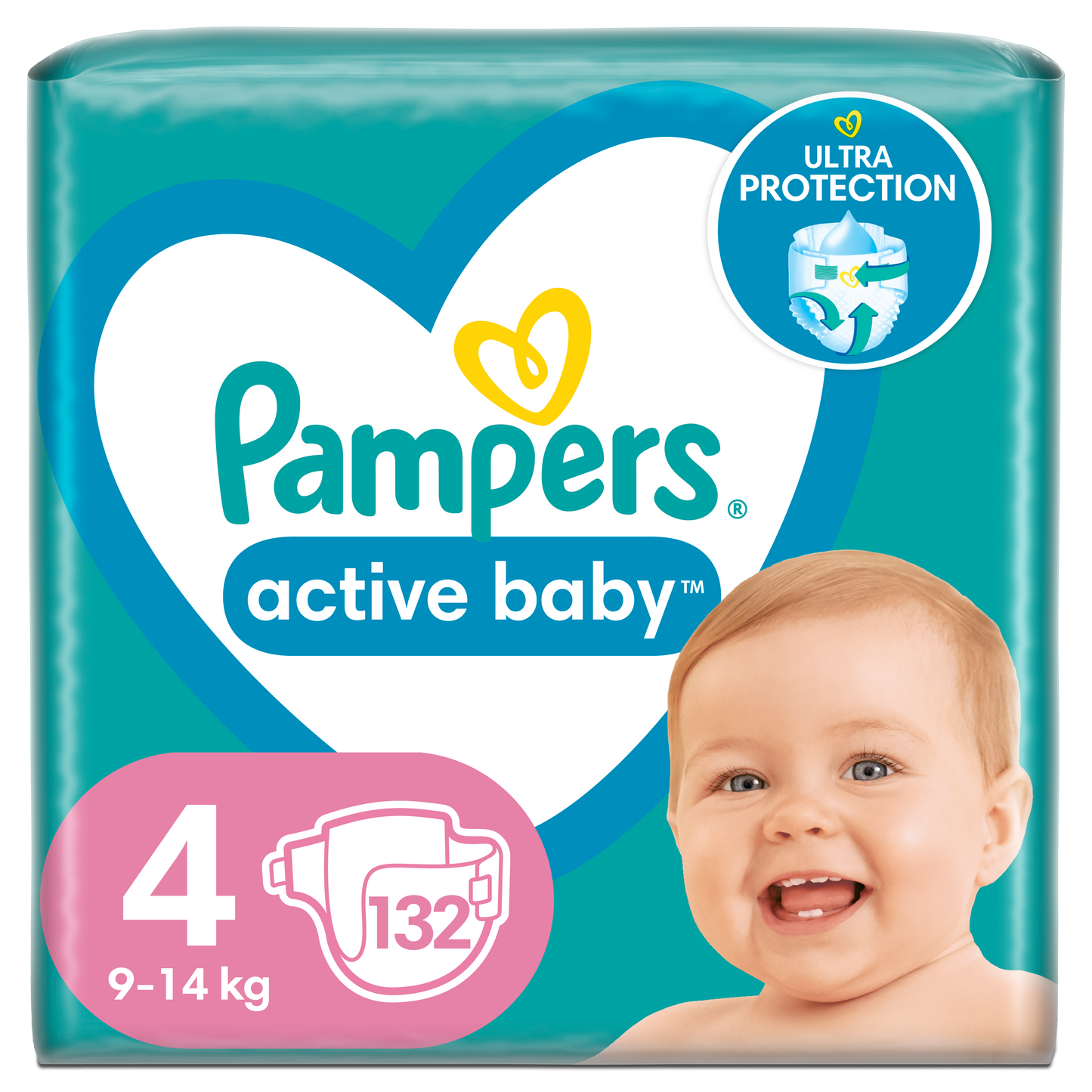 Pampers pelene Mega Box Vel. 4 (Maxi) – 132 kom