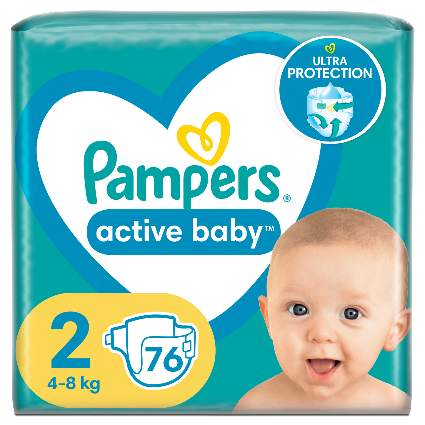Pampers pelene Jumbo Maxi Pack Vel. 2 (Mini) – 76 kom