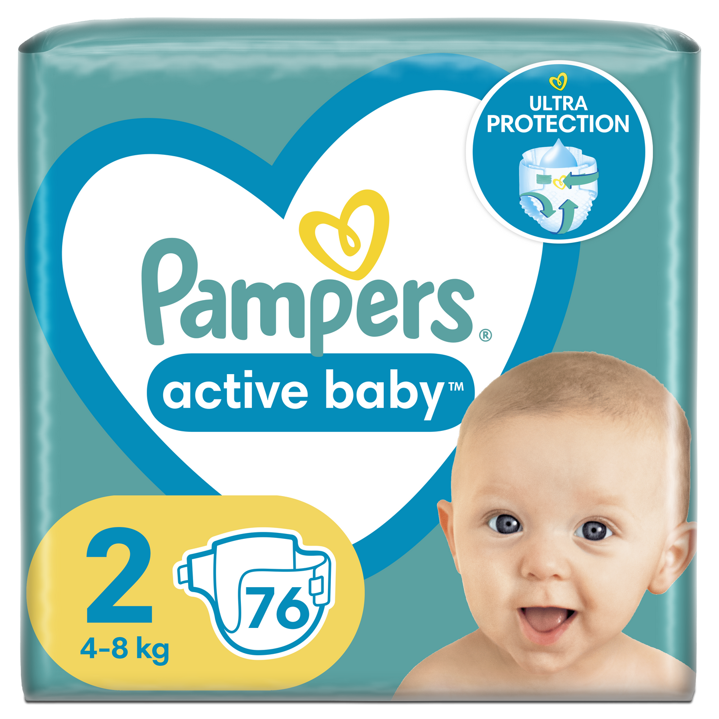 Pampers pelene Jumbo Maxi Pack Vel. 2 (Mini) – 76 kom