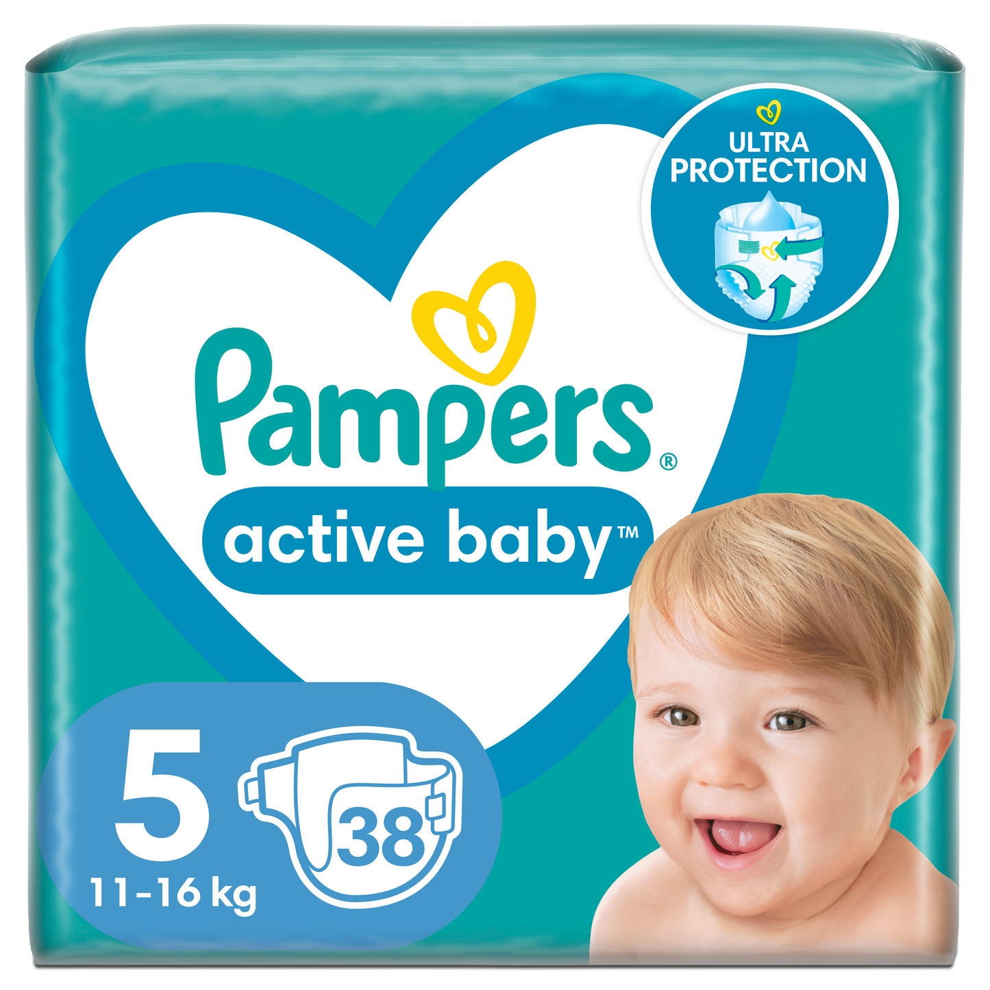 Pampers pelene Jumbo Pack Minus Vel. 5 (Junior) – 38 kom