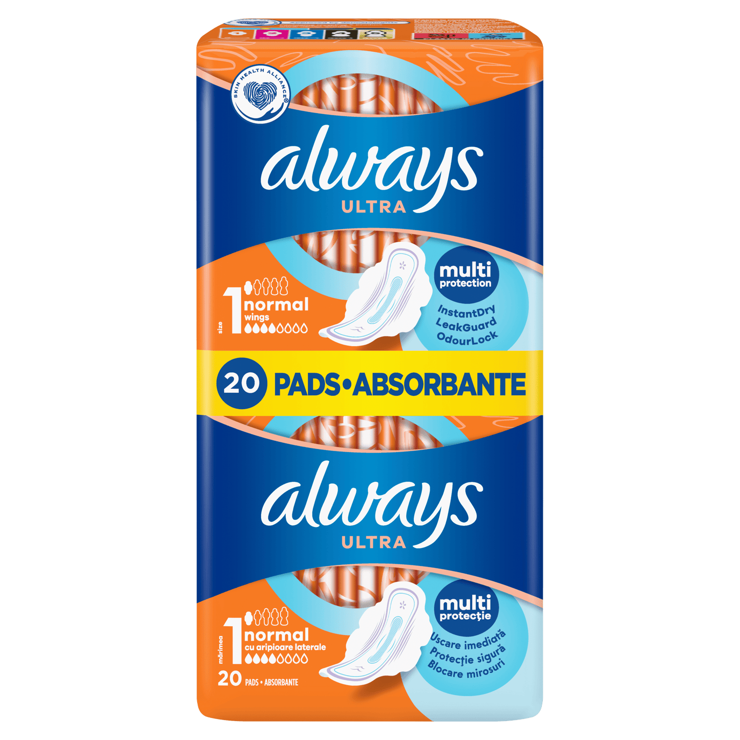 Always Ultra Normal Plus Duo higijenski ulošci – 20 kom